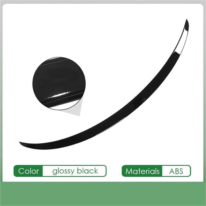 Heckspoiler Lippe Für Tesla Für Modell Y/3 2017-2024 Spoiler Zubehör Spoiler Flügel ABS Material(B Glossy Black) von Sqnbra