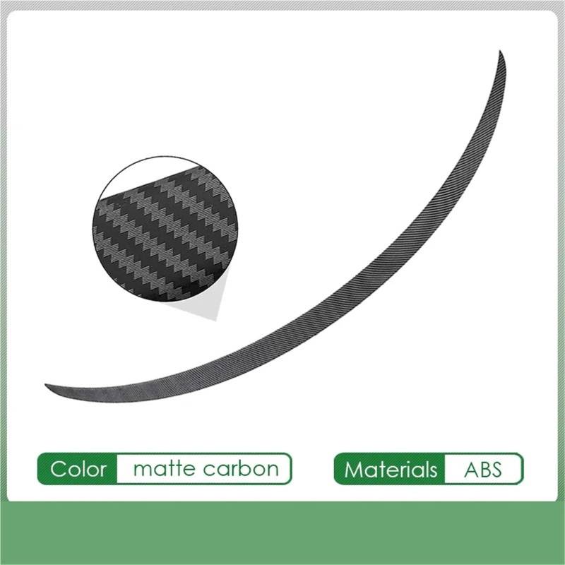 Heckspoiler Lippe Für Tesla Für Modell Y/3 2017-2024 Spoiler Zubehör Spoiler Flügel ABS Material(B Matte Carbon) von Sqnbra