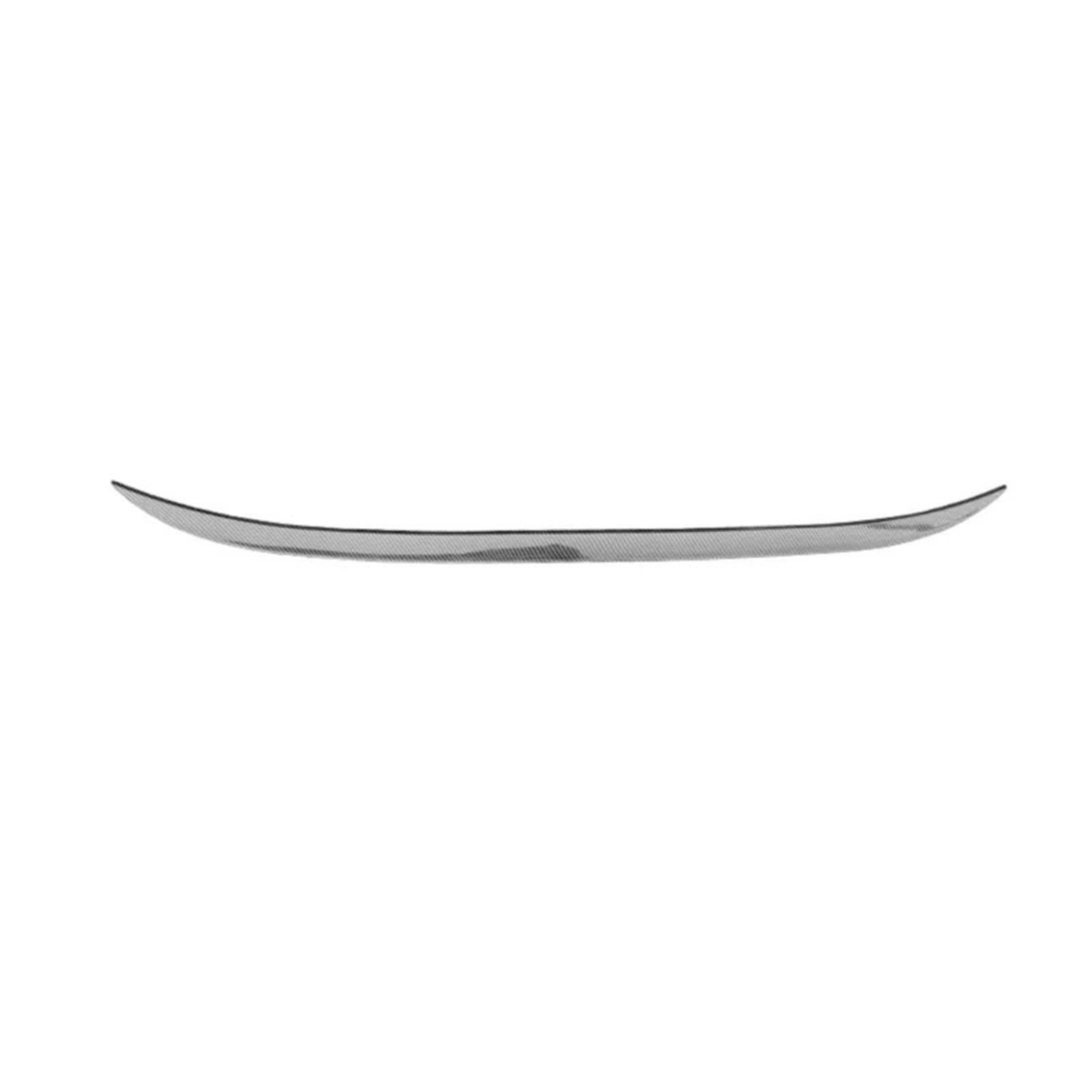 Heckspoiler Lippe Für Tesla Für Modell Y 2023 121 cm Universal Spoiler Für Limousine Auto Flügel(Carbon) von Sqnbra