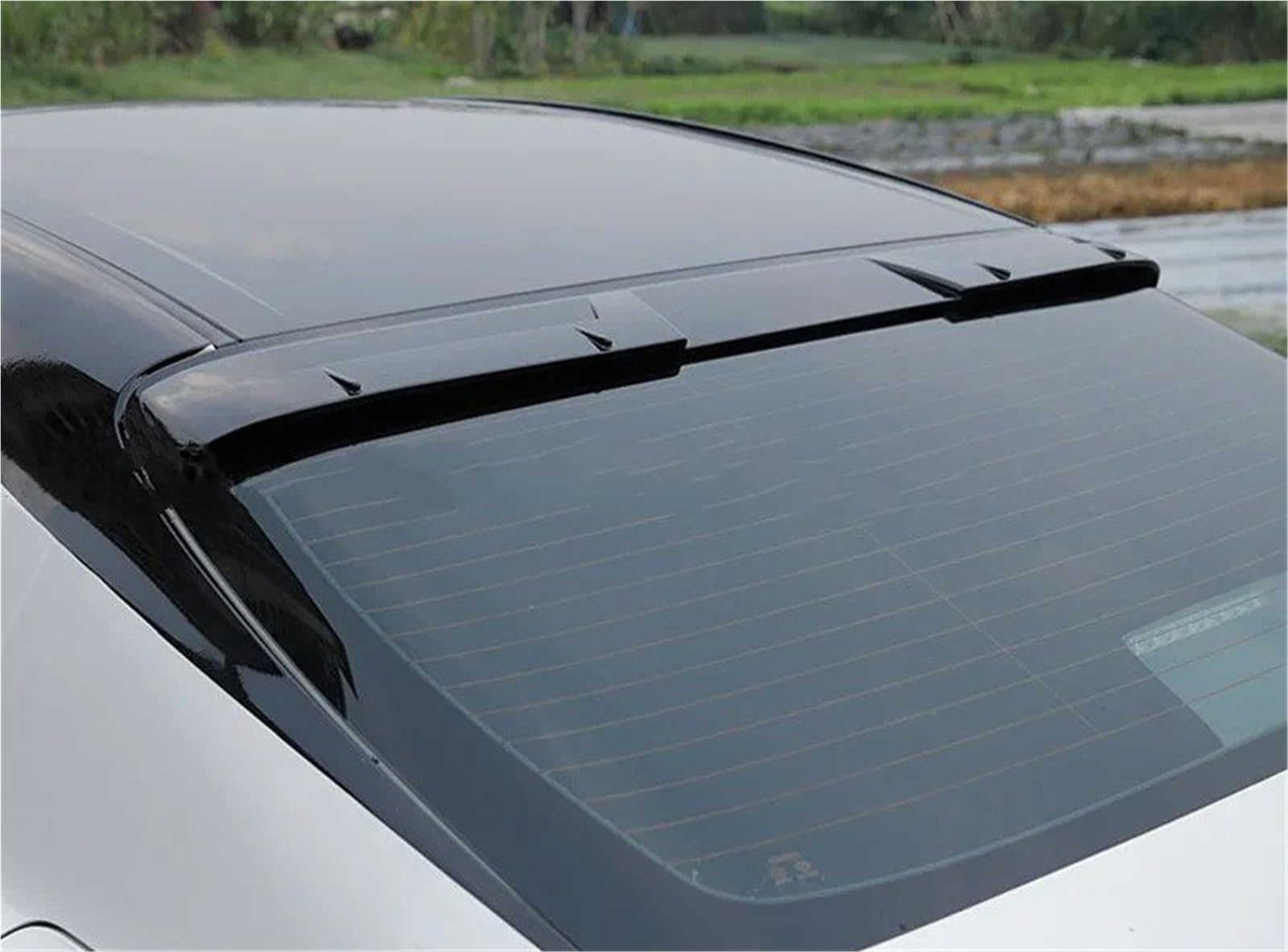Heckspoiler Lippe Für Toyota Für Camry Spoiler 2018 2019 Autoteil ABS-Kunststoff Schwarz Farbe Heckkofferraumflügel Heckdachspoiler Autozubehör(Carbon Fiber Patter) von Sqnbra