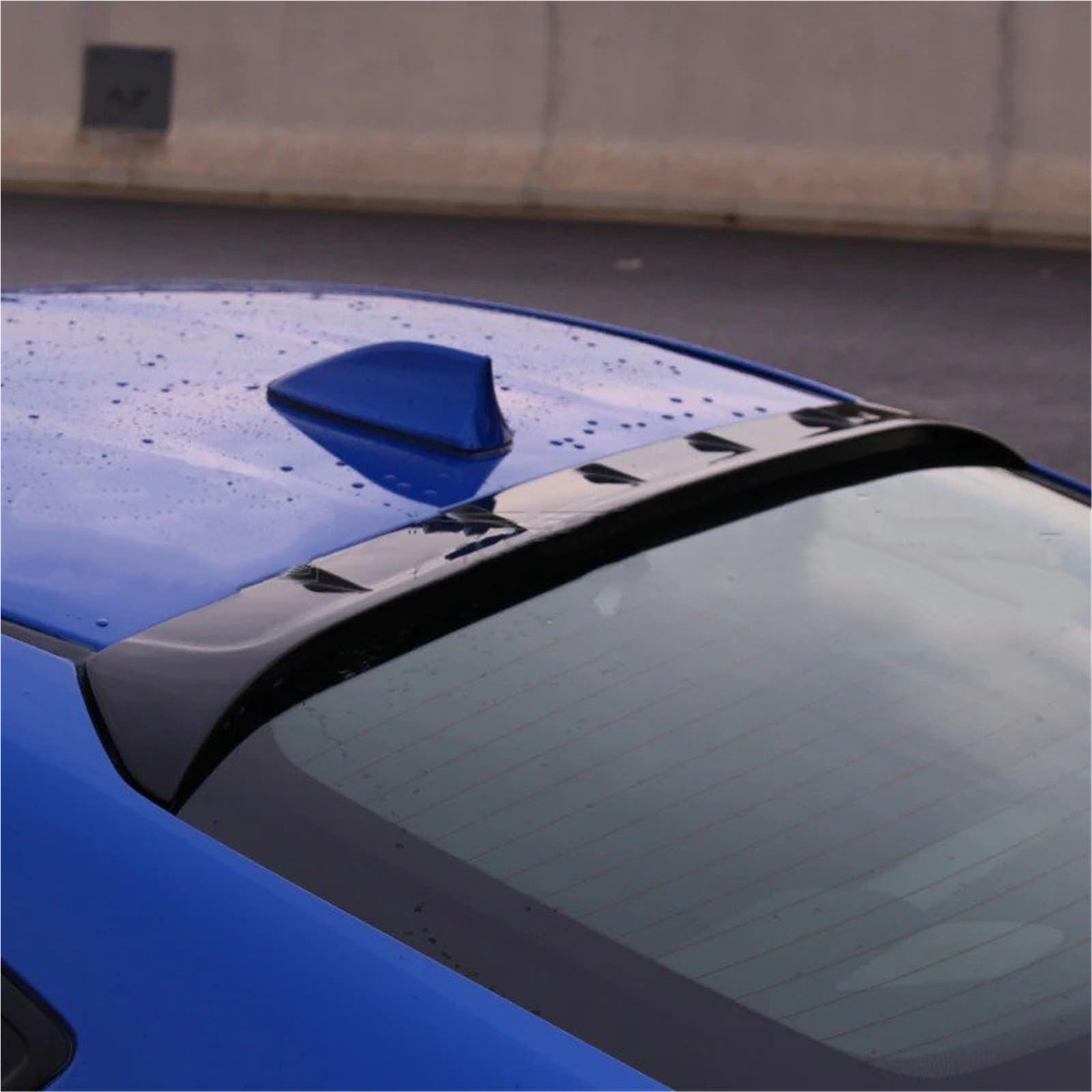 Heckspoiler Lippe Für Toyota ZA86 GR86 2021 + ABS GLÄNZEND SCHWARZ Dach Spoiler HECKFLÜGEL Kofferraum Lip Spoiler von Sqnbra