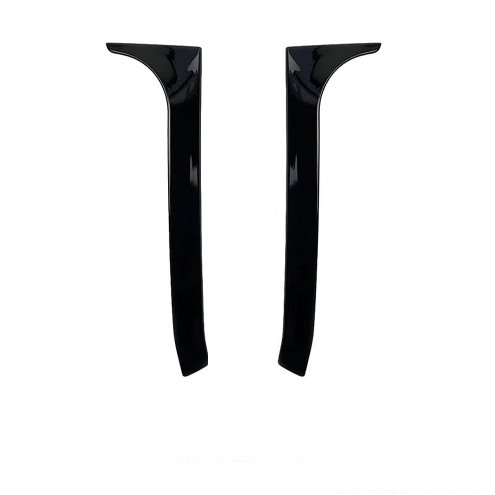 Heckspoiler Lippe Für VW Für Golf 6 MK6 GTI R GTD Standard 2008 2009 2010 2011 2012 2013 Glänzend Schwarz Hinten Fenster Seite Stamm Spoiler Canard Canards Splitter(Style b) von Sqnbra