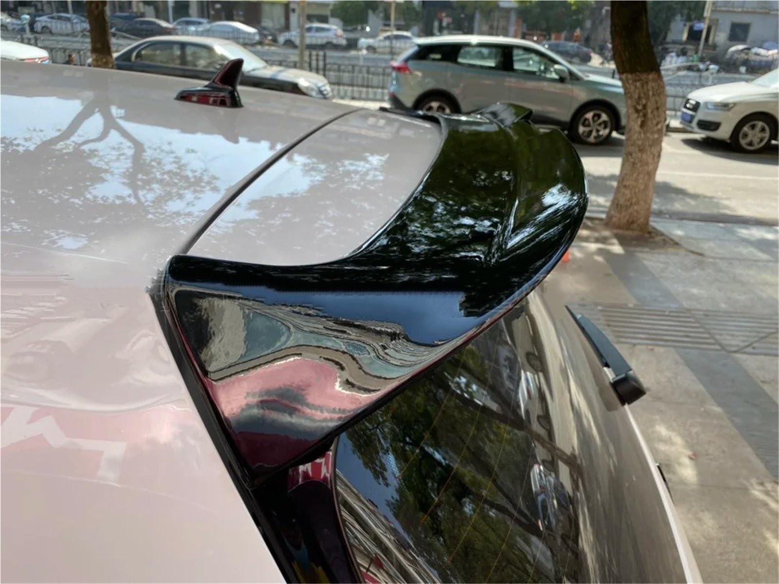 Heckspoiler Lippe Für VW Für Golf 7 MK7 Für GTI Für GTD Für GTE R Für Line Spoiler 2013 2014 2015 2016 2017 2018 2019 Auto Heckspoiler Heckspoilerlippe Von ABS(Unpainted) von Sqnbra