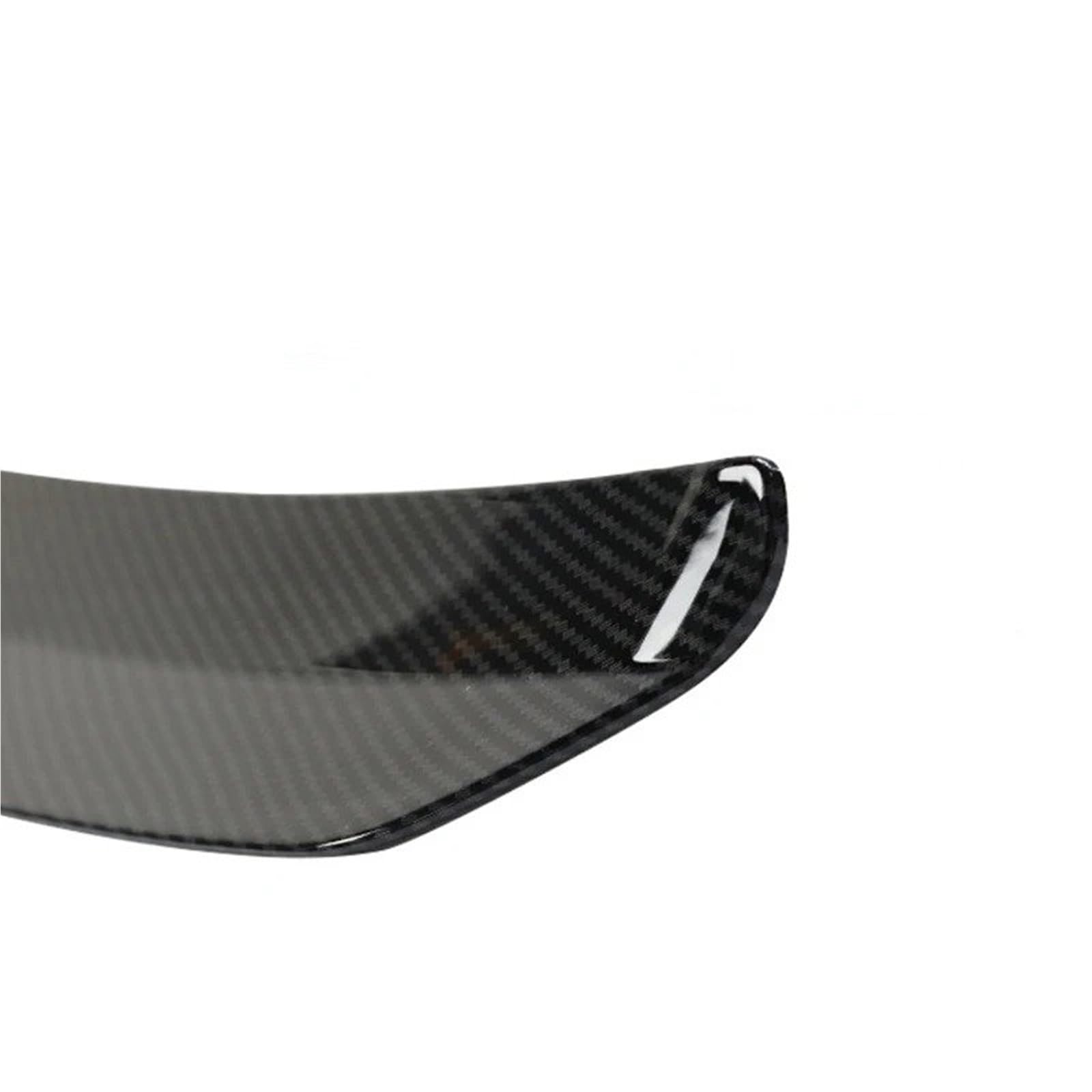 Heckspoiler Lippe Für VW Für Golf MK6 GTI Spoiler 2010 2011 2012 2013 Für Golf 6 GTI Spoiler ABS-Material Schwarz Glänzend Heckspoilerflügel(Carbon Fiber Pattern) von Sqnbra