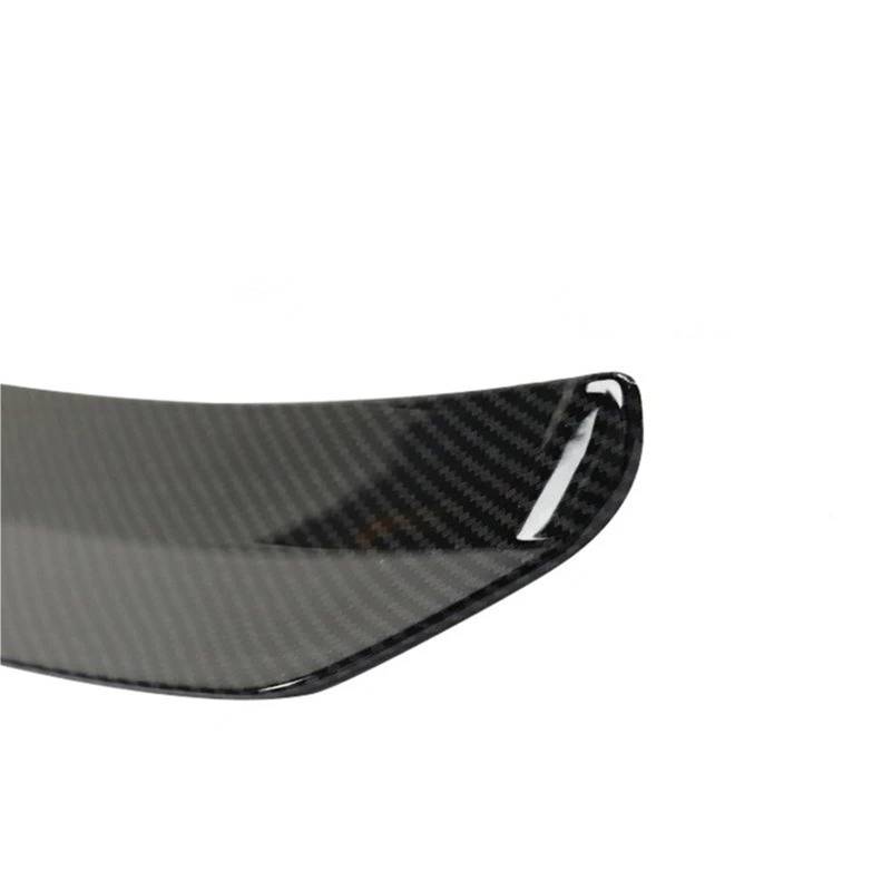 Heckspoiler Lippe Für VW Für Golf MK6 GTI Spoiler 2010 2011 2012 2013 Für Golf 6 GTI Spoiler ABS-Material Schwarz Glänzend Heckspoilerflügel(Carbon Fiber Pattern) von Sqnbra