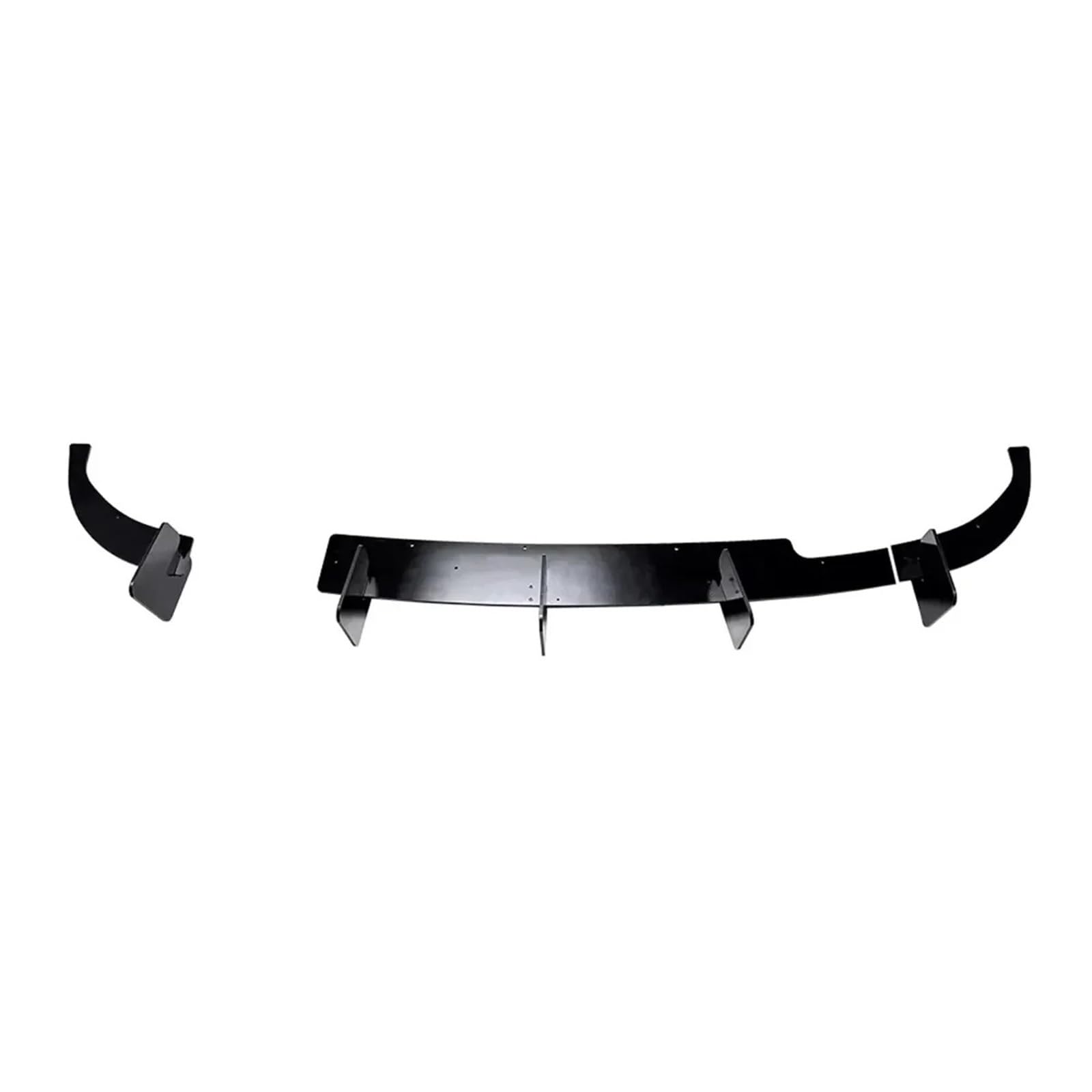 Heckspoiler Lippe Für VW Für Tiguan MK2 2021 2022 2023 Schwarze Heckdiffusorlippe Und Heckseitensplitter Heckstoßstangenlippendiffusorspoilersplitter von Sqnbra