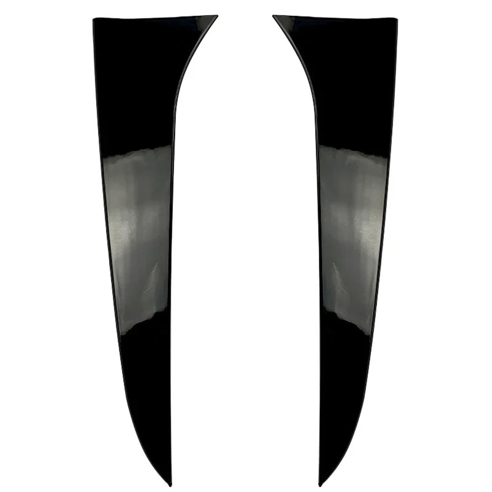 Heckspoiler Lippe Für X1 E84 Glanz 2009 2010 2011 2012 2013 2014 2015 Schwarz Auto Hinten Fenster Seite Spoiler ABS Spoiler Canards Splitter Carbon Faser(Gloss Black) von Sqnbra