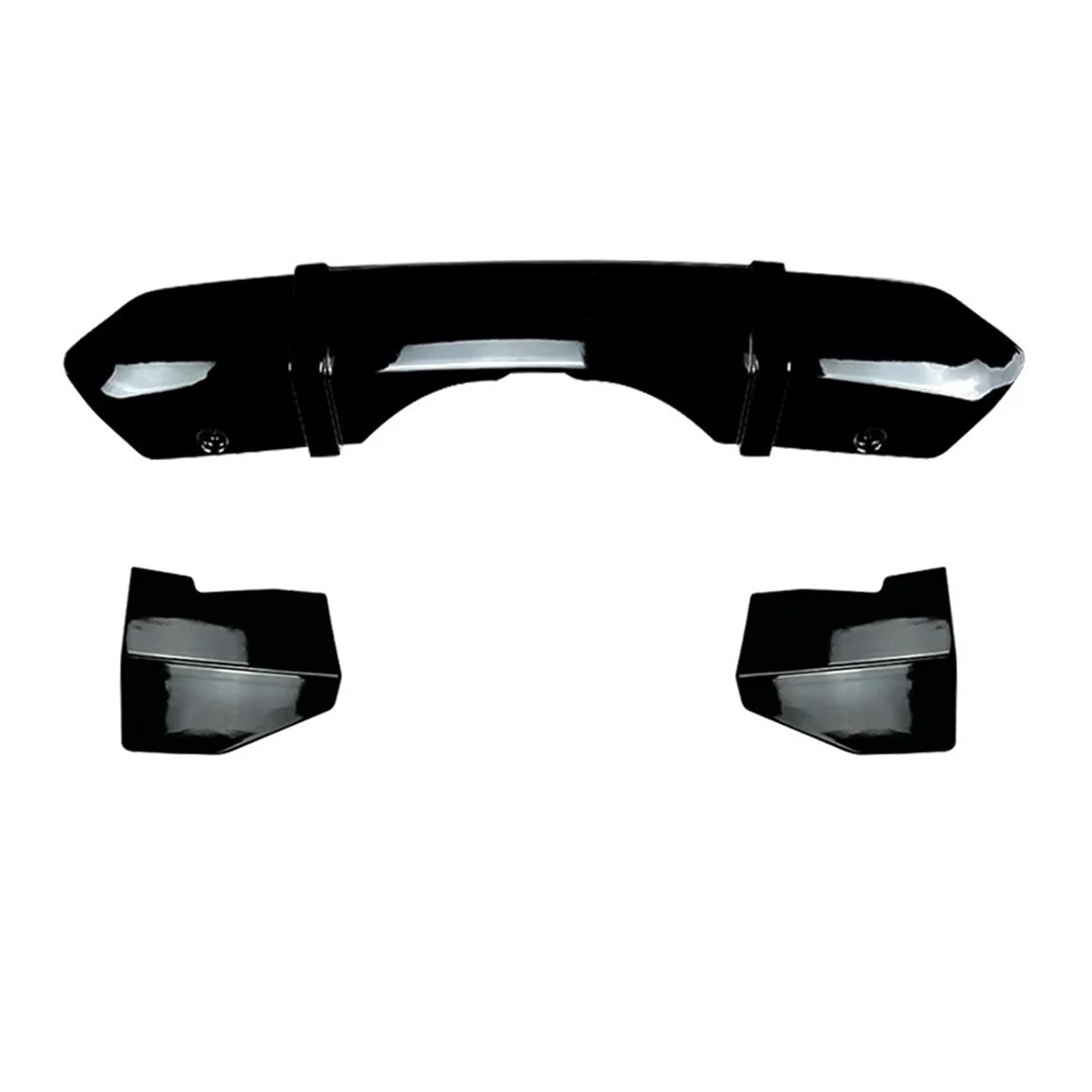 Heckspoiler Lippe Für X5 F15 M Für Sport Für M-Tech MP 2014-2018 Heckstoßstangenlippendiffusor Spoiler Seitensplitterabdeckung ABS Schwarz Glänzend Kohlefaser(Kohlefaser-Optik) von Sqnbra