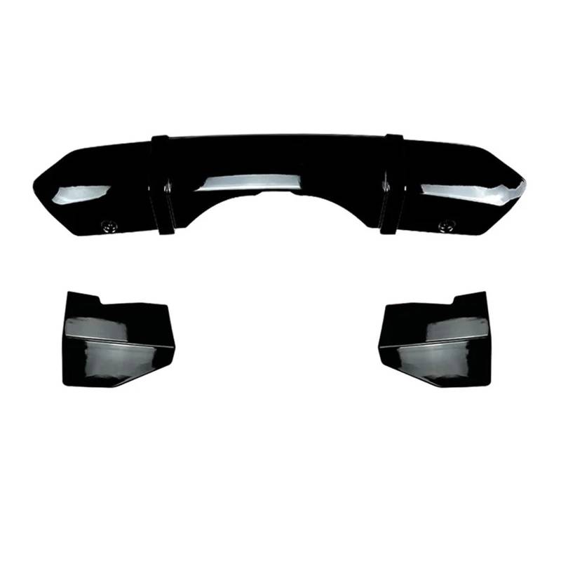 Heckspoiler Lippe Für X5 F15 M Für Sport Für M-Tech MP 2014-2018 Heckstoßstangenlippendiffusor Spoiler Seitensplitterabdeckung ABS Schwarz Glänzend Kohlefaser(Kohlefaser-Optik) von Sqnbra