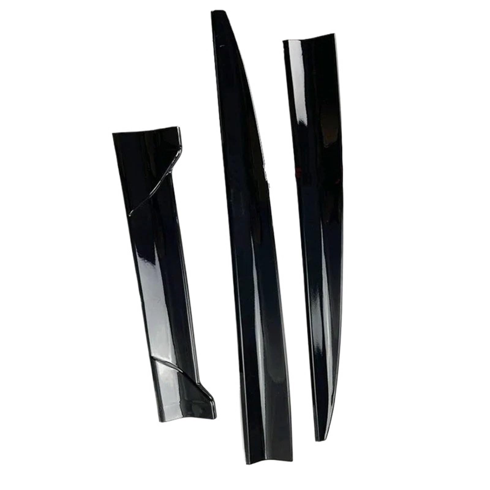 Heckspoiler Lippe Universal Auto Spoiler Auto Frei Perforiert Top Center Flügel Stamm Spoiler Top Flügel Stamm Dekoration Feste Wind Flügel Tuning(99CM-Bright Black) von Sqnbra