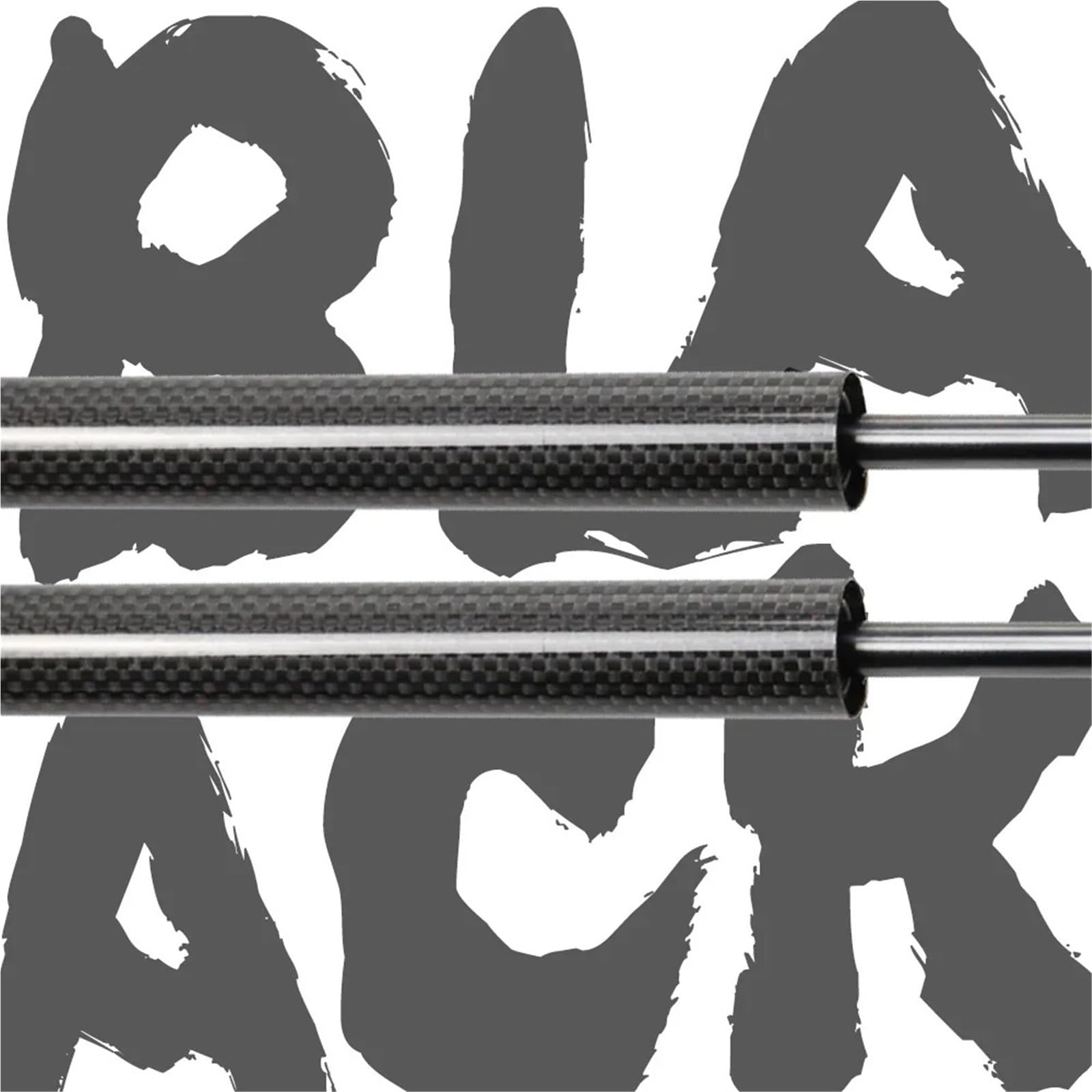 Motorhauben Gasfeder Auto Luke Lift Unterstützt Haube Motorhaube Gasdruckfedern Frühling Für Toyota Für Sequoia 2008-2014 Für Tundra 2007-2013 739mm Dämpfer(Black Carbon Fiber) von Sqnbra