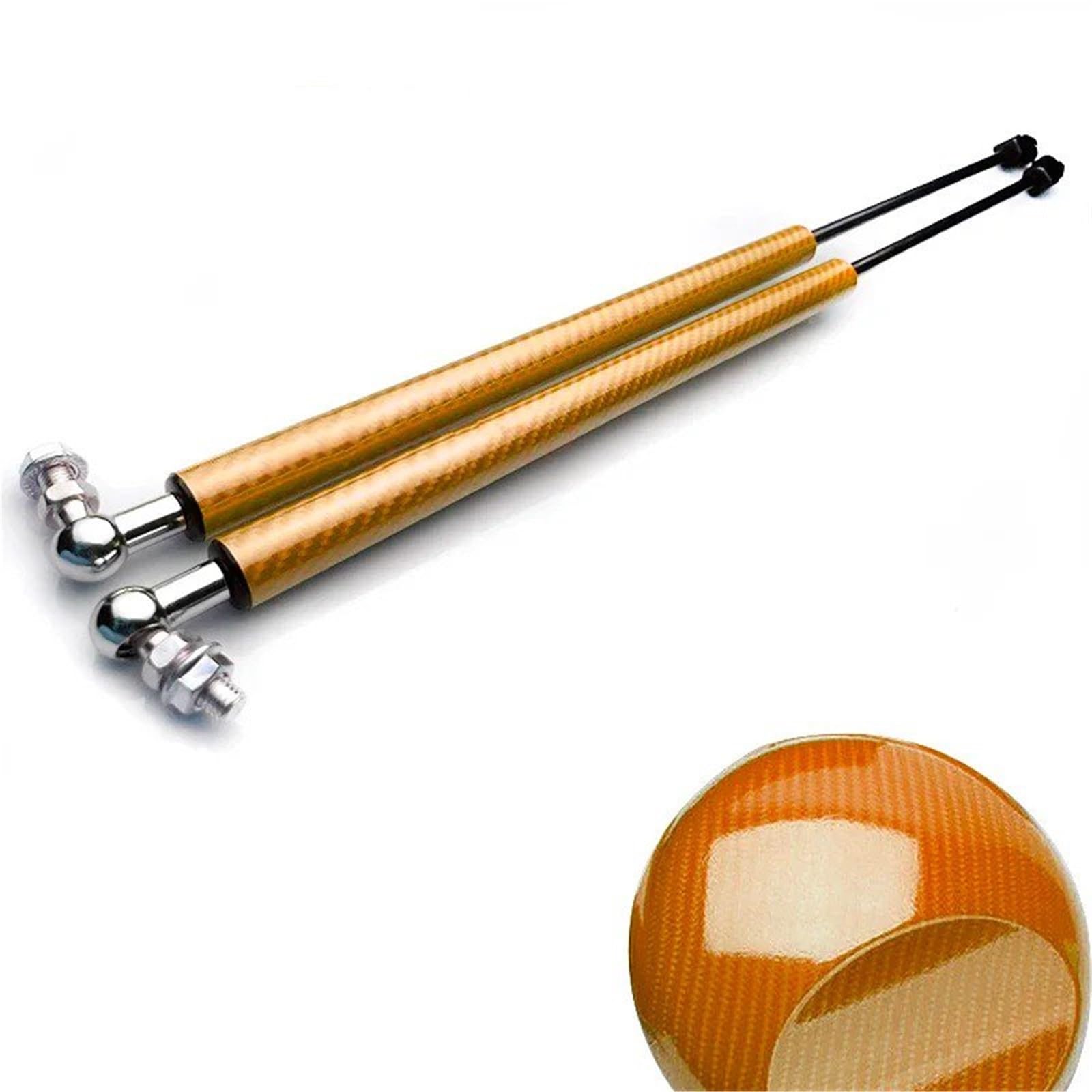 Motorhauben Gasfeder Für VW Für Scirocco 2008 2010 2012 2013 2015 2016 2017 Auto Motorhaube Haube Gas Spring Shock Strut Bar Unterstützung Hydraulische Stange Styling(Carbon Orange) von Sqnbra