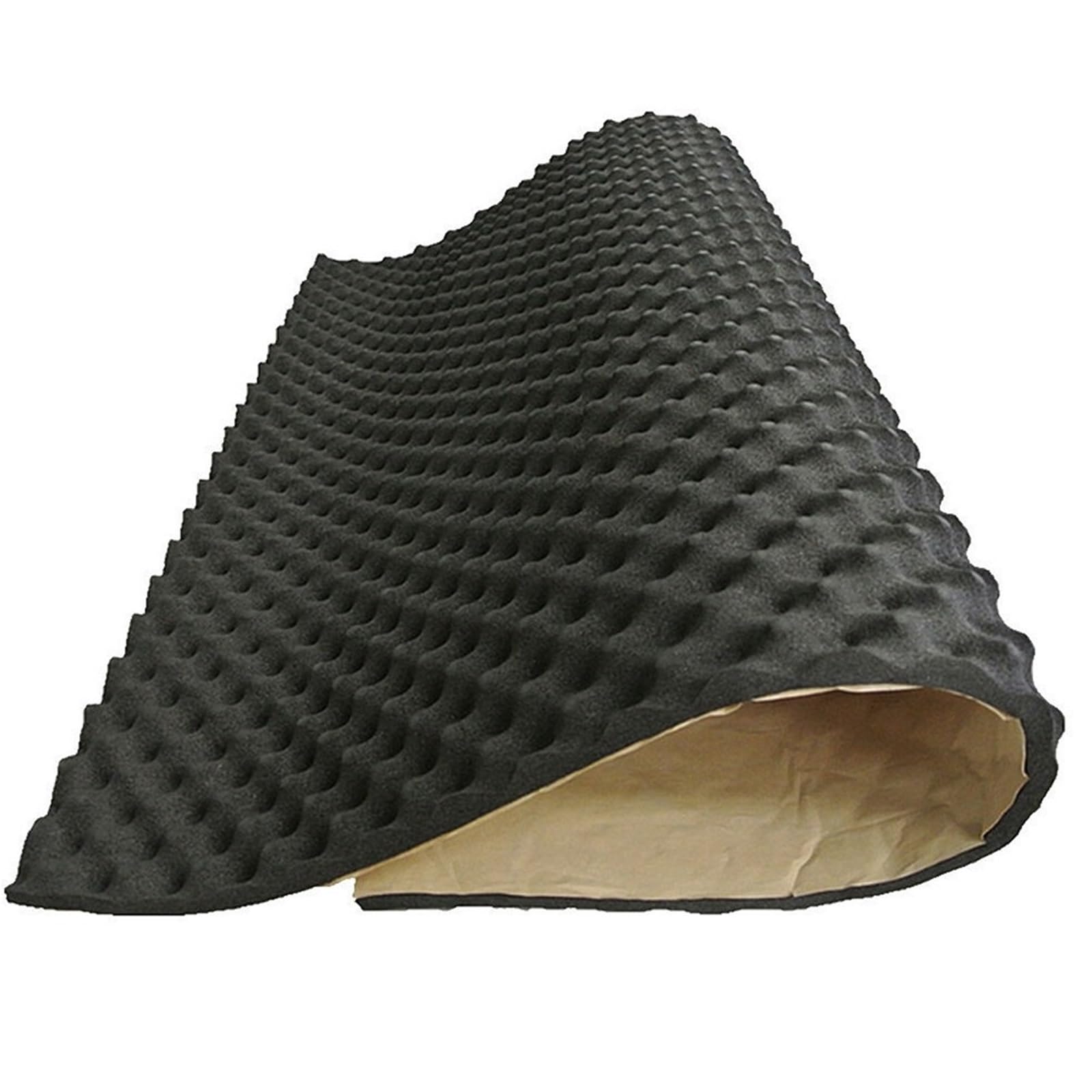 Motorraumdämmung 2cm Auto Haube Isolierung Stille Auto Sound Deadener Noise Isolierung Akustische Dämpfung Schaum Subwoofer Matte(50x30cm) von Sqnbra