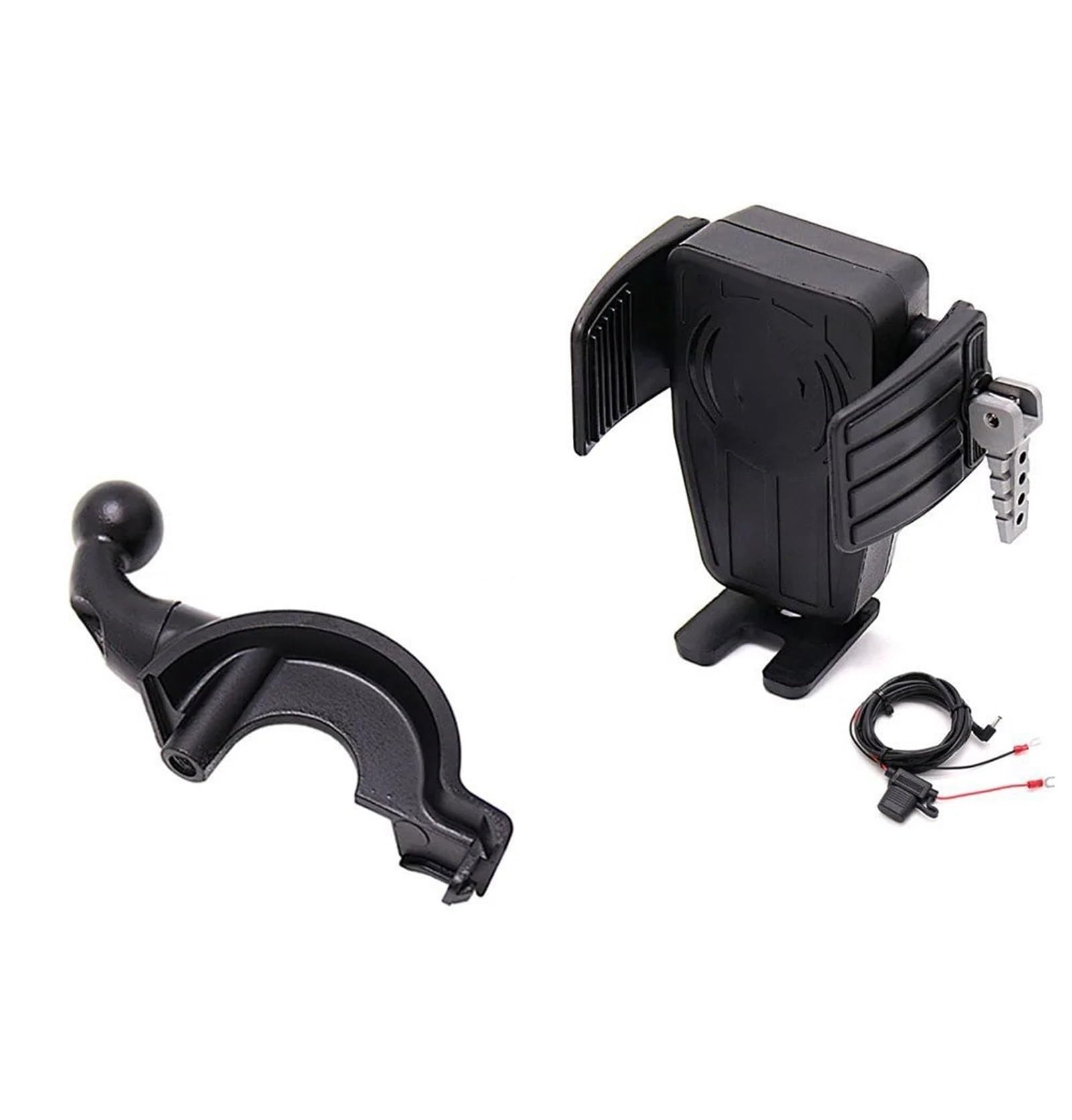 Navigationshalterung Für Gold Wing GL 1800 F6B DCT GL1800 2018 2019 2020 2021 Motorrad GPS Telefon Halter Barsch Halterung Drahtlose Ladegerät Navigation Halterung(AC) von Sqnbra