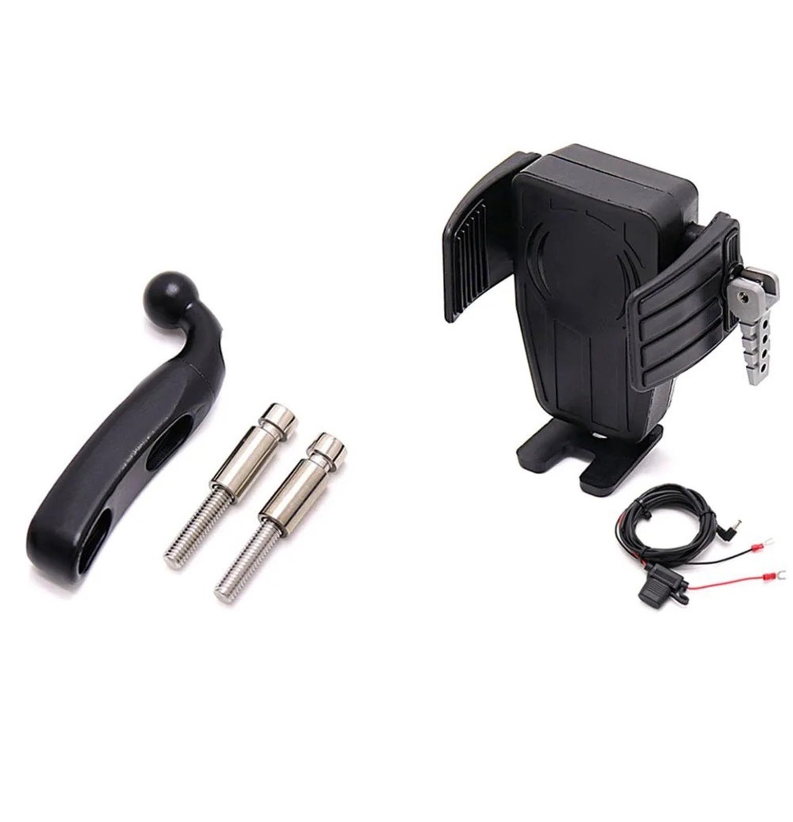Navigationshalterung Für Goldwing GL 1800 F6B GL1800 DCT 2018 2019 2020 2021 Motorrad GPS Telefon Halter Drahtlose Lade Navigation Halterung(AE) von Sqnbra
