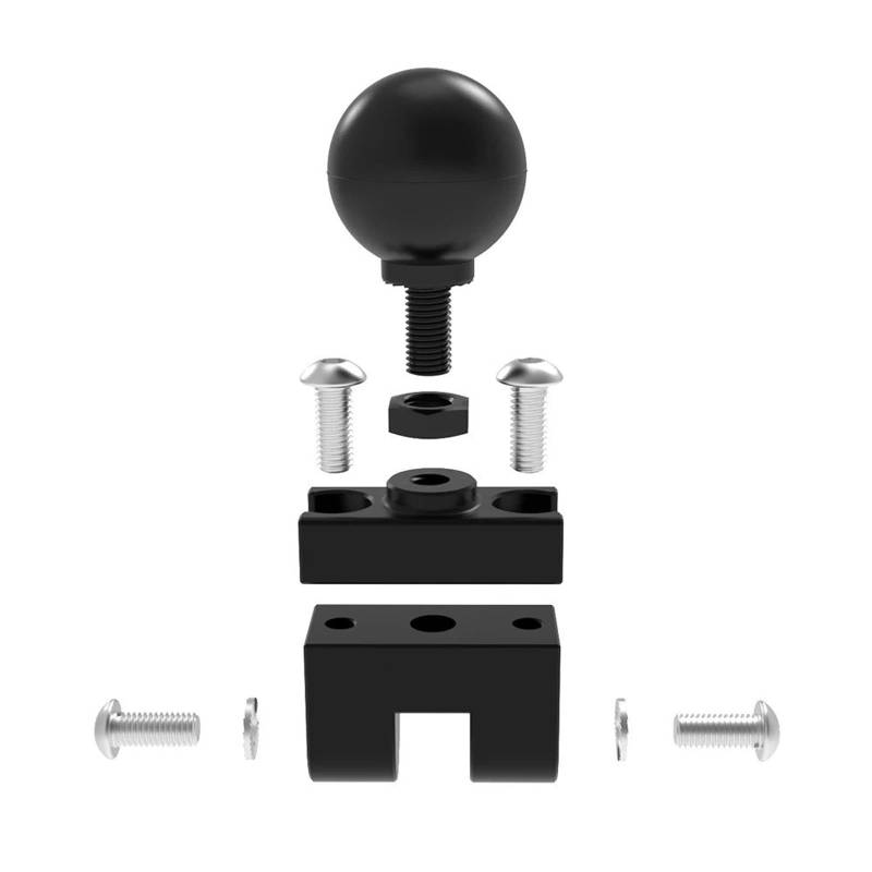 Navigationshalterung Für Kawasaki Für Vulcan S Für Vulcan 650 S 2015 2016 2017-2023 2024 Front Bar Telefon GPS Halter Halterung Ständer Motorrad GPS Navigation Halterung(Type 6 only Adapter) von Sqnbra