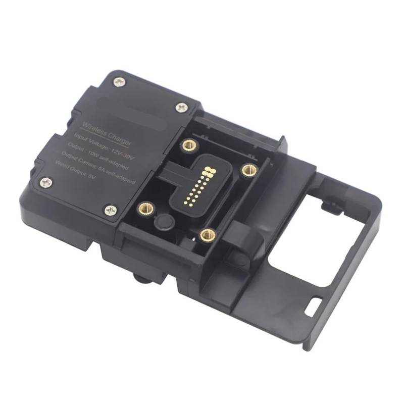 Navigationshalterung Für R1200GS LC Abenteuer S1000XR R1200RS R1200R Motorrad Drahtlose Ladegerät Handy Halter Stehen USB Navigation Halterung(USB 12mm Clip) von Sqnbra