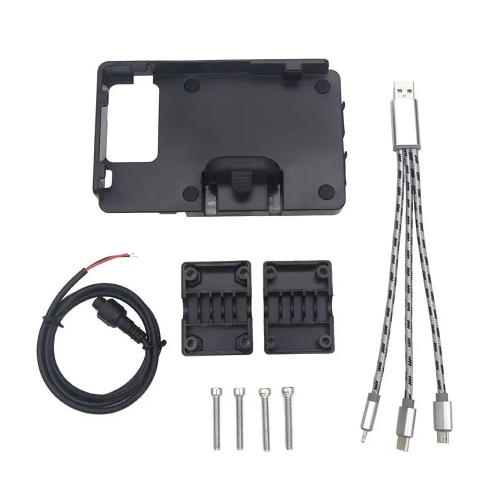 Navigationshalterung Für TENERE 660 Tenere660 XT660Z XT 660 Z Motorrad Handy GPS Halterung Navigation Halterung USB Drahtlose Ladestation(USB Charging) von Sqnbra
