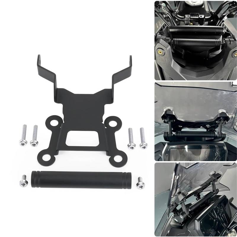 Navigationshalterung Für Voge DS525X 525DSX Für Loncin 525 DSX Handy Halterung Unterstützung Halterung GPS Navigation Ständer Halter Verlängerung Bar(22mm Bar Support) von Sqnbra