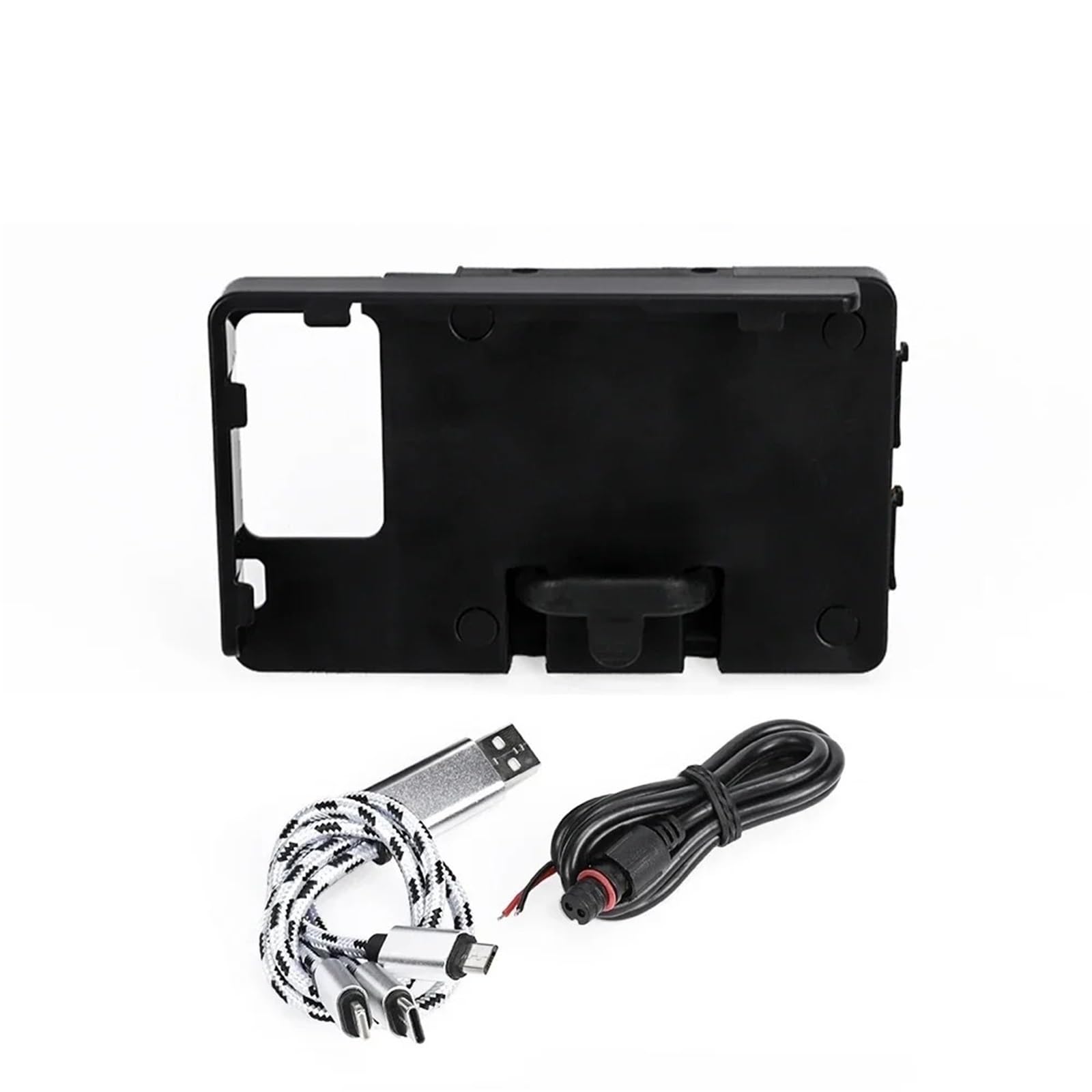 Navigationshalterung Für XL750 Transalp 750 Transalp750 2023 2024 USB Ladegerät Motorrad GPS Navigation Telefon Halter Halterung Unterstützung Halterung(Holder) von Sqnbra