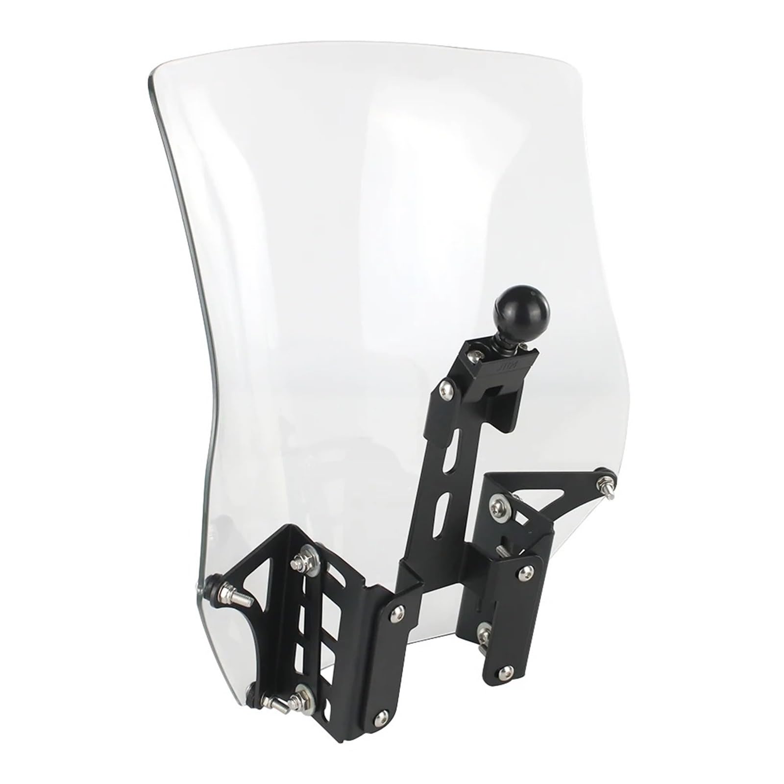 Navigationshalterung Für XR150L 2014-2025 XR125L 2014 2015 2016 2017 Motorrad Windschutzscheibe Riser Einstellbare Windschutzscheibenhalterung & GPS-Navigationshalterung(Style 1 Clear Type 6) von Sqnbra