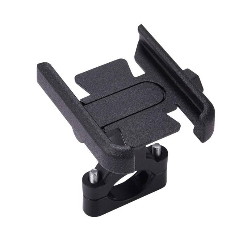 Navigationshalterung Für Zontes G1 125 ZT125 G1 ZT125U ZT 125 U ZT 310X ZT310R Zubehör Motorrad Lenker Handy Halter GPS Stand Halterung(Handlebar Black) von Sqnbra