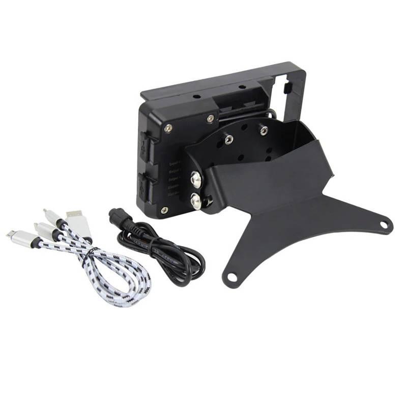 Navigationshalterung Motorrad Für Suzuki V-Strom 650 1000 DL 1000 650 Vstrom Halterung Montieren Smartphone GPS Halter Navigation Halterung(A Set) von Sqnbra