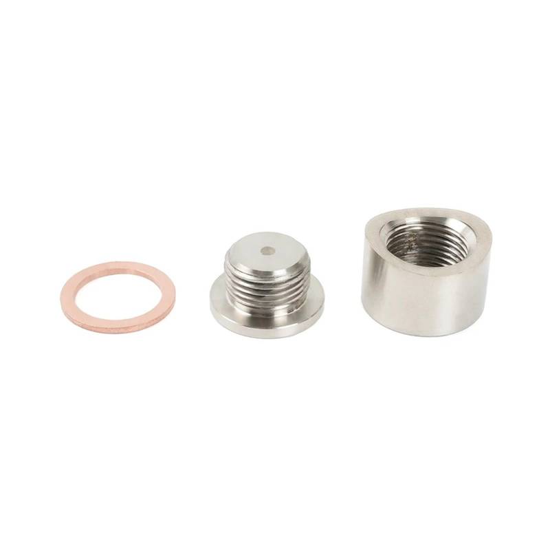 Nox Sensor THB078 Edelstahl O2 Sauerstoffsensor Bung Montage Bungs Und Stecker Adapter Mit M18 X 1,5 Flache Oder Gekerbte Stil Schweißen In Bung(Notched Style) von Sqnbra