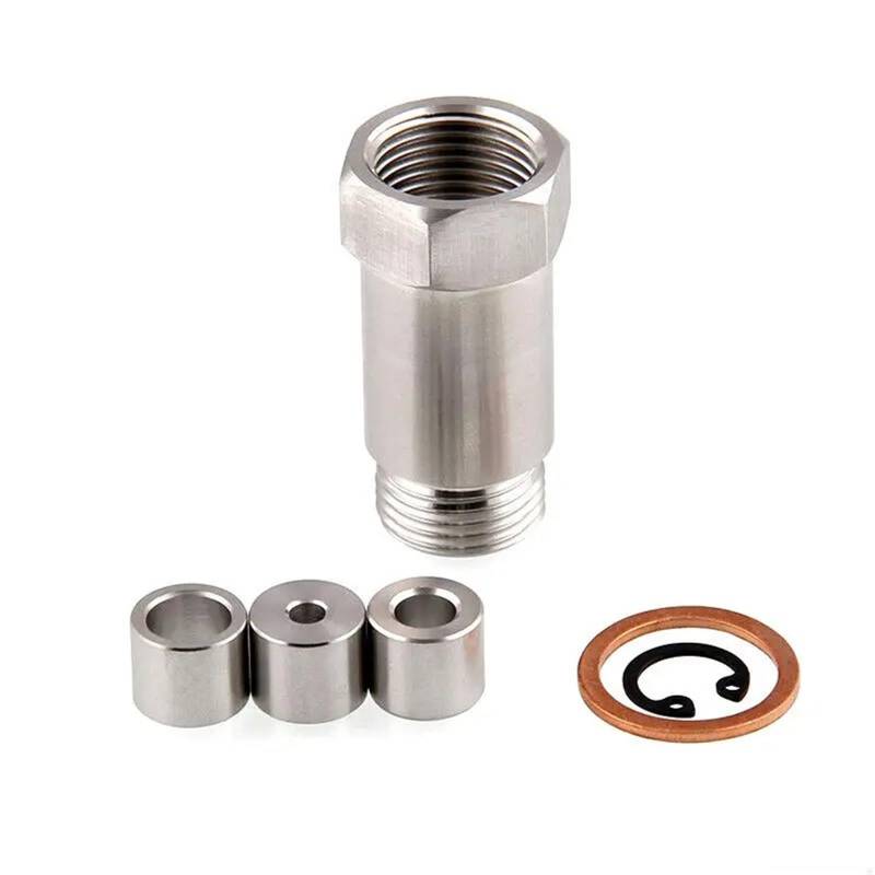 Nox Sensor Universal M18x1.5 Gerade Einstellbare O2 Sauerstoff Sensor Spacer Verlängerung Adapter Stecker CEL Fix Mit Dichtung von Sqnbra