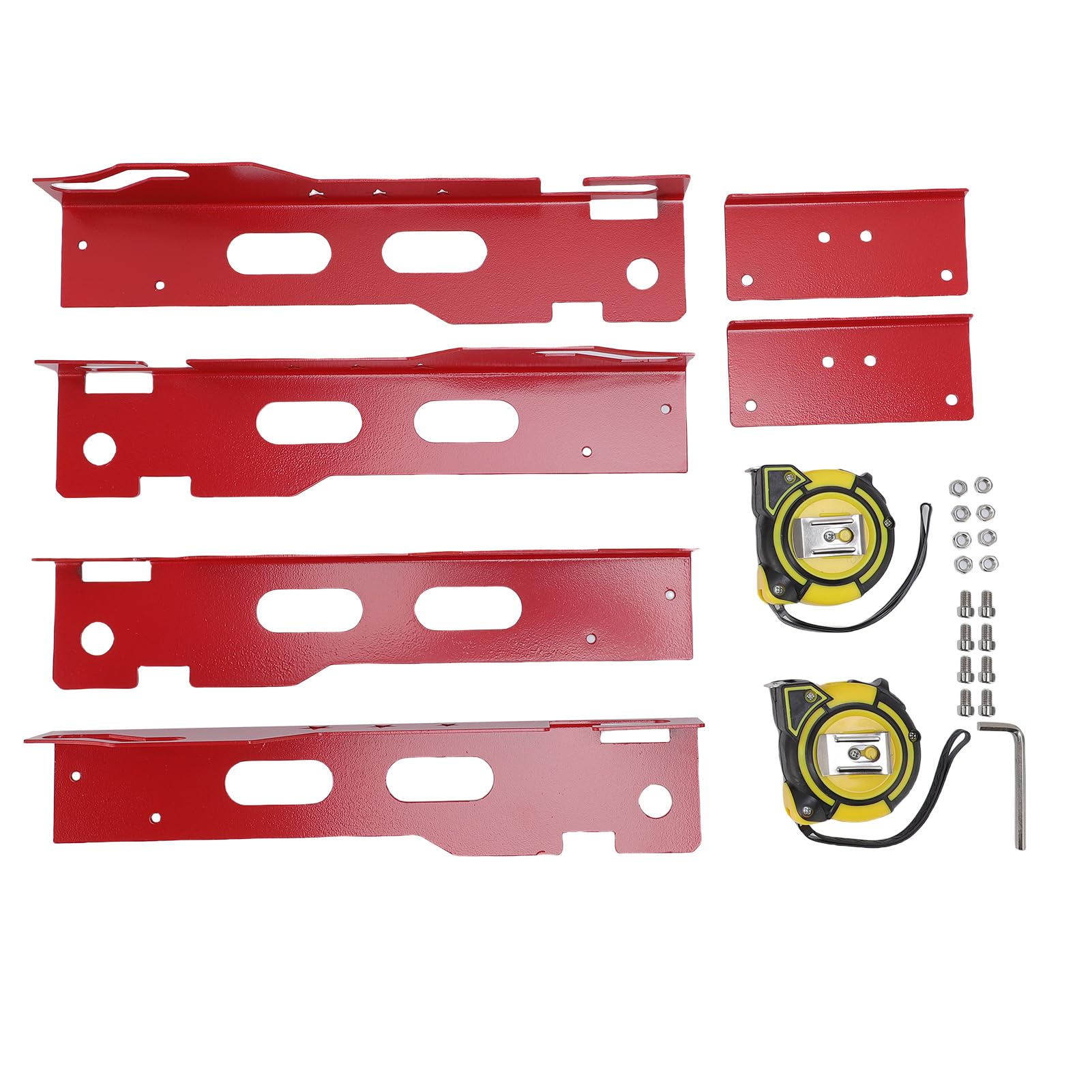 2 Set Rad Alignment Tool Legierungstahl Stahl -Sturzausrichtungsplatten mit 2 Messbändern Universell für Automobilrot 2 Set Rad Alignment Tool Legierungstahl Stahl -Sturzausrichtungsplatten mit 2 Messbändern Universell für Automobilrot von Srliya