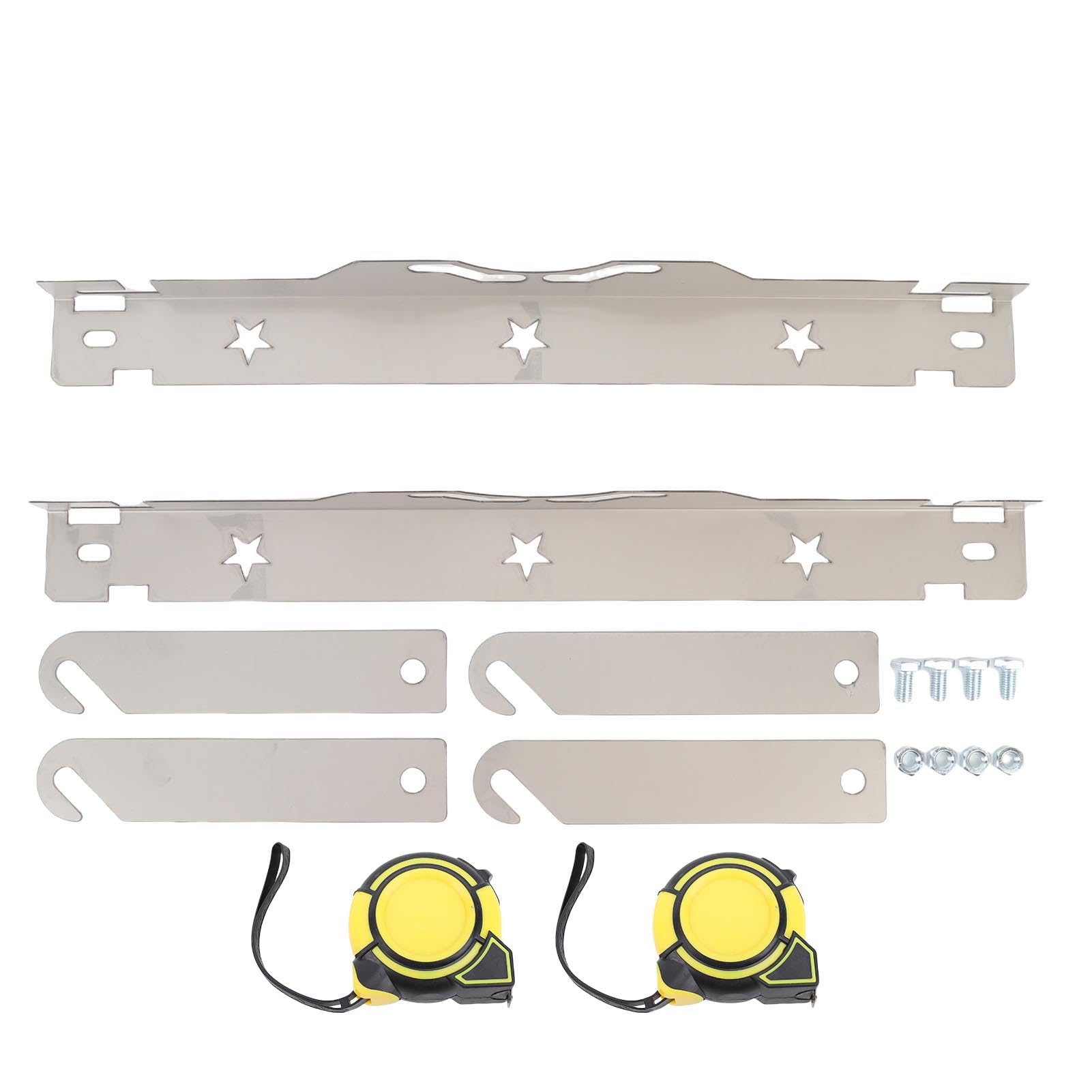 2pcs Rad Alignment -Werkzeugplatten mit 2 Klebeband Messung Legierung Stahlstahl Automotive Vordere Endzehenausrichtungswerkzeug für Mehrere Autos Silber 2pcs Rad Alignment -Werkzeugplatten mit 2 Klebeband Messung Legierung Stahlstahl Automotive Vordere Endzehenausrichtungswerkzeug für Mehrere Autos Silber von Srliya