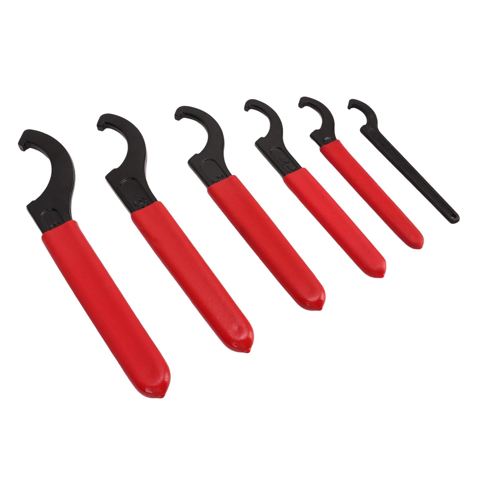 6 -pcs -Spule über Schraubenschlüssel C Form Spuleneinstellung Schrittenerlegierstahlstahlwerkzeuge mit Gummigriff 6 -pcs -Spule über Schraubenschlüssel C Form Spuleneinstellung Schrittenerlegierstahlstahlwerkzeuge mit Gummigriff von Srliya