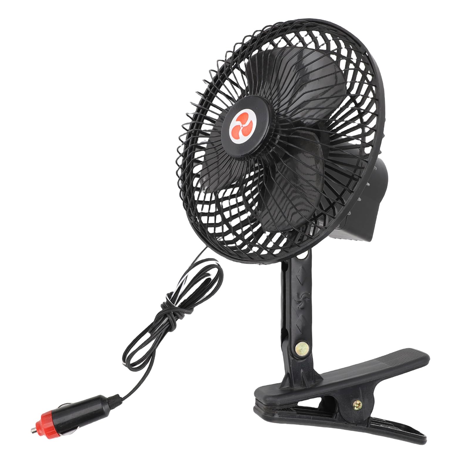 Autokühlungsventilator mit Zigarre Leichter Tragbarer Schwerer Black Metal -Lüfter für Anhänger LKW -RV -Bootsbus SUV (DC24V) von Srliya