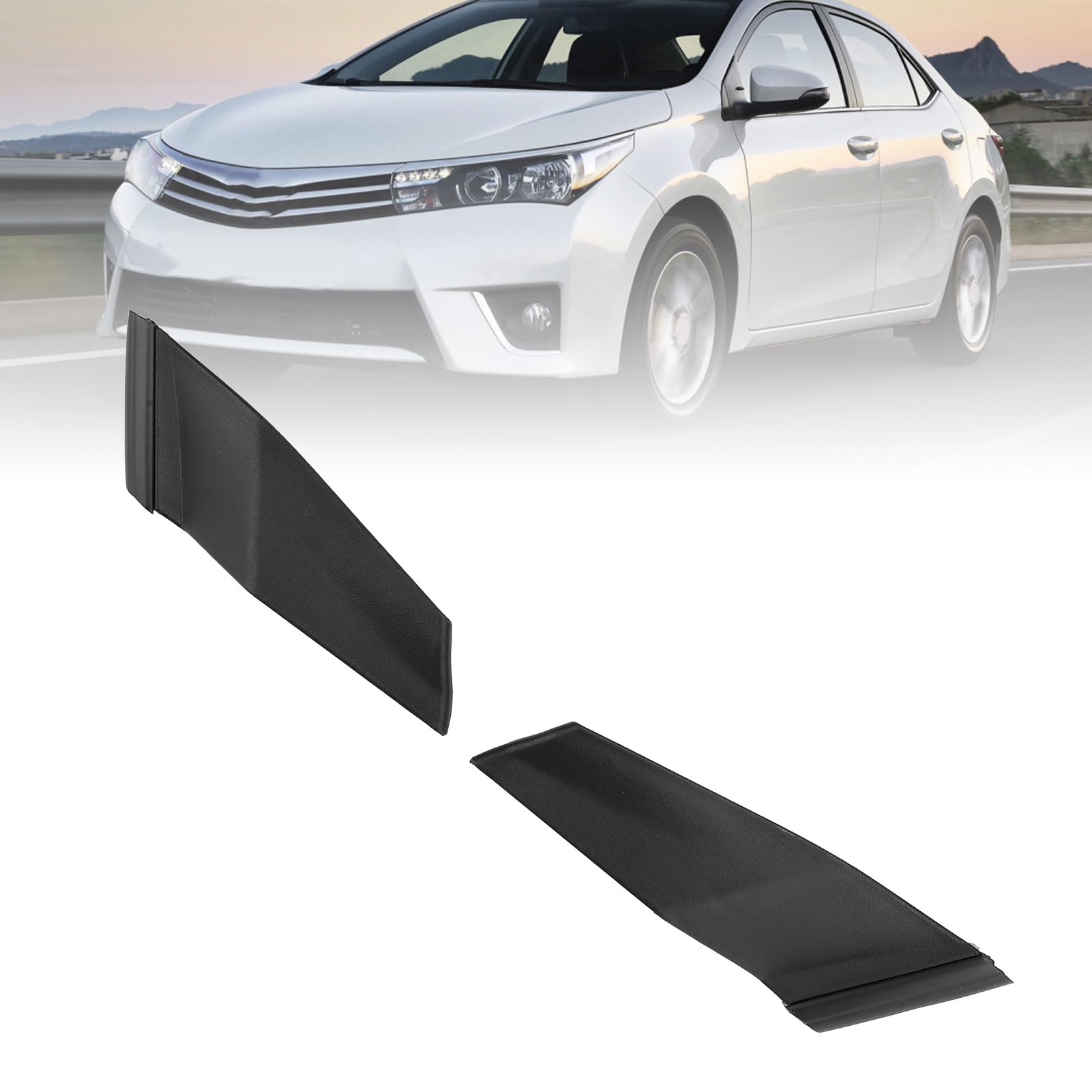 Frontscheibenwischer-Seitenverkleidung, Sportliche Verkleidung, Schützt den Wischermechanismus, Robustes Material, Einfache Installation für das Fahrzeug Frontscheibenwischer-Seitenverkleidung, Sportliche Verkleidung, Schützt den Wischermechanismus, Robustes Material, Einfache Installation für das Fahrzeug von Srliya
