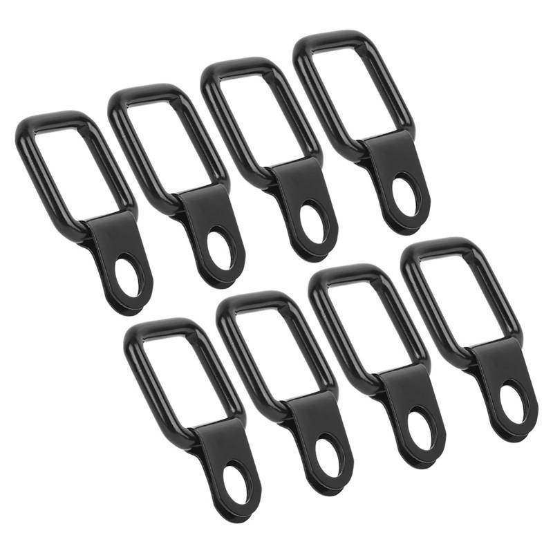 Schnell Abnehmbare Befestigungs-Spanngurte, 8 Stück D-Ring-Anker, Passend für Jeep Wrangler JK YJ TJ JKU Sports Sahara für Freedom/Rubicon X Unlimited, Perfekt für von Srliya