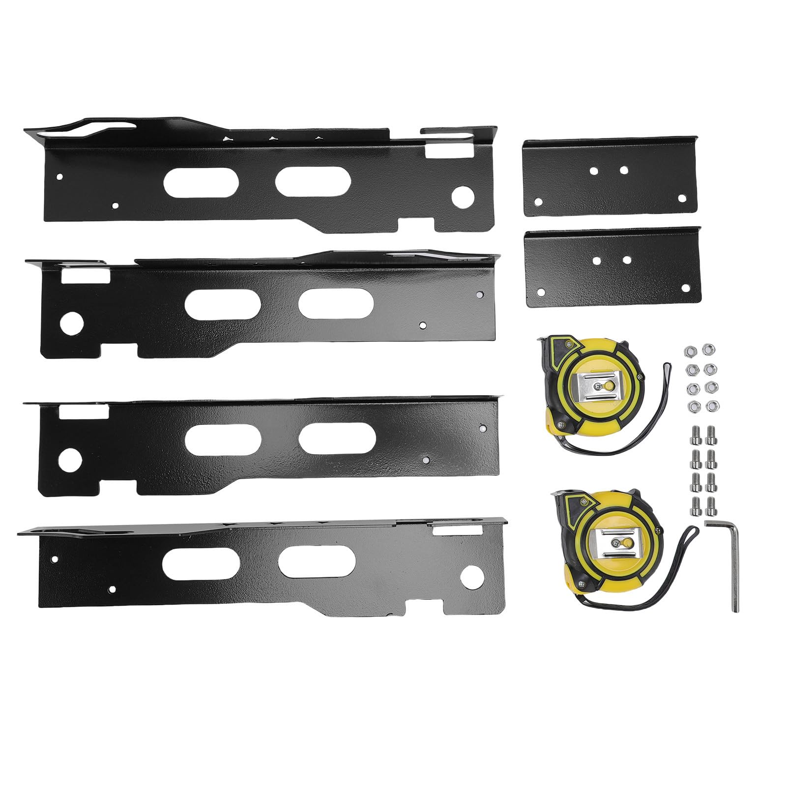 Srliya Autoradausrichtungswerkzeuge Black Metal Automotive Toe Alignment Tools Platte mit 2 Messbändern Zum Messung des Radkoaxialabstands Srliya Autoradausrichtungswerkzeuge Black Metal Automotive Toe Alignment Tools Platte mit 2 Messbändern Zum Messung des Radkoaxialabstands von Srliya