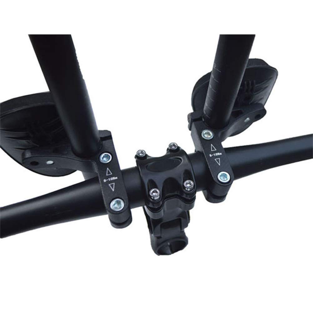 Srliya Fahrrad TT Lenker Fahrrad Straße Mountainbike Triathlon Aero Rest Lenker Clip On Tri Bars, Aluminiumlegierung Fahrrad Rest Lenker, Armlehne Fahrrad Aerobar für Triathleten Berg (1) von Srliya