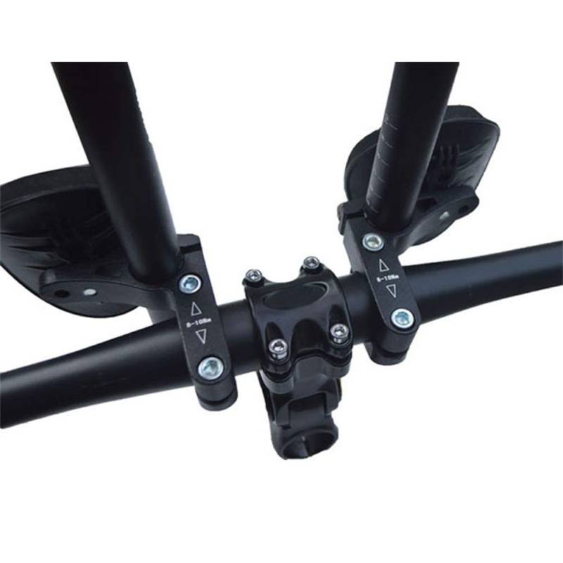 Srliya Fahrrad TT Lenker Fahrrad Straße Mountainbike Triathlon Aero Rest Lenker Clip On Tri Bars, Aluminiumlegierung Fahrrad Rest Lenker, Armlehne Fahrrad Aerobar für Triathleten Berg (1) von Srliya