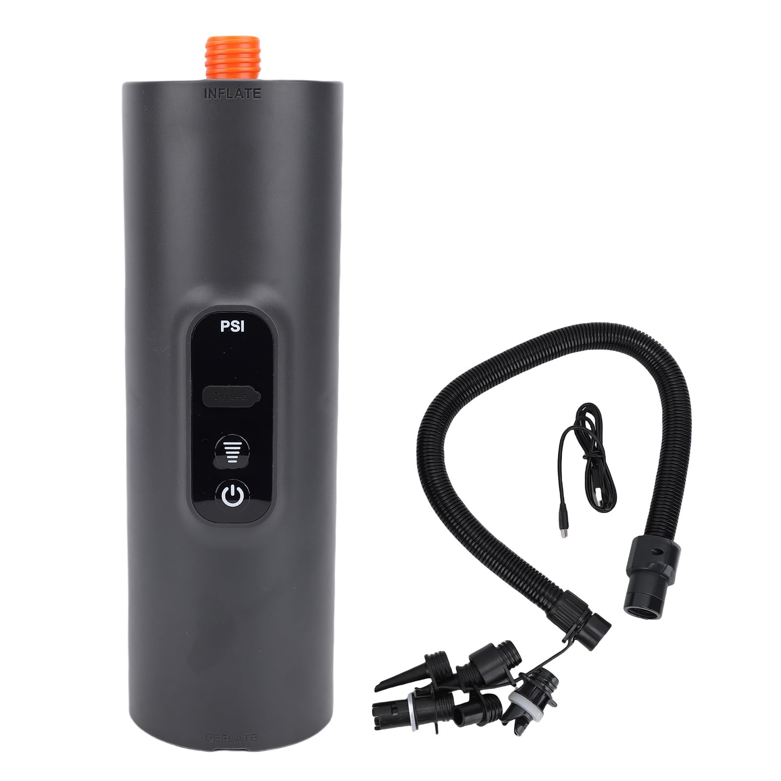 Srliya Tragbarer Reifenentzündungs-Inflator Wieder Aufladbarer Typ-C-Lade 10psi Kabelloser Luftpumpe für Kajak Aufblasbare Bootsbettbeckenbadschwimmring Srliya Tragbarer Reifenentzündungs-Inflator Wieder Aufladbarer Typ-C-Lade 10psi Kabelloser Luftpumpe für Kajak Aufblasbare Bootsbettbeckenbadschwimmring von Srliya