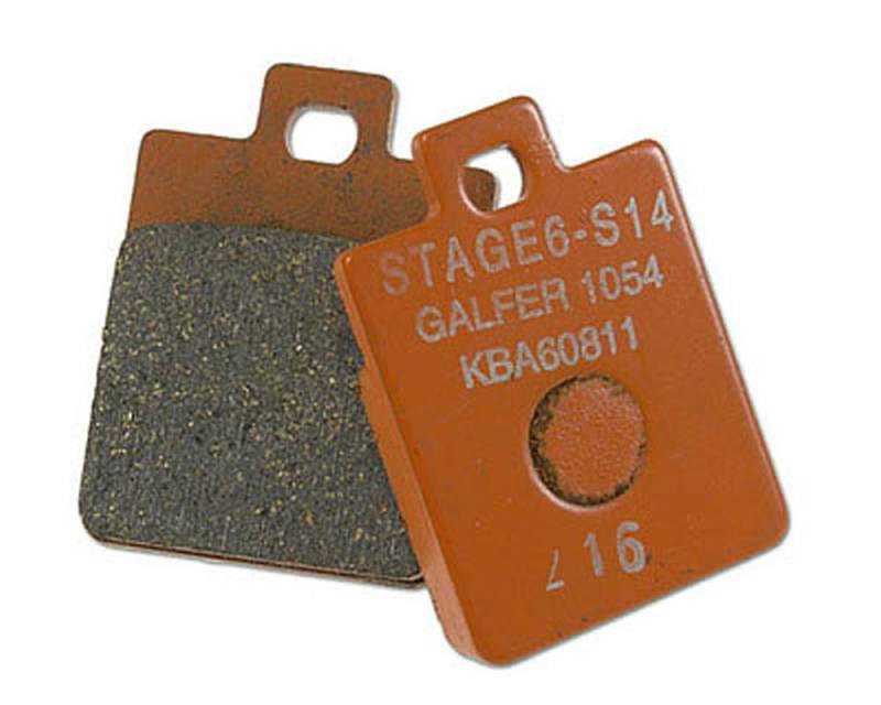 Bremsbeläge STAGE6 RACING - GILERA 50 Stalker (Rear disc models) Baujahr 97-06 (Hinten) von Stage6