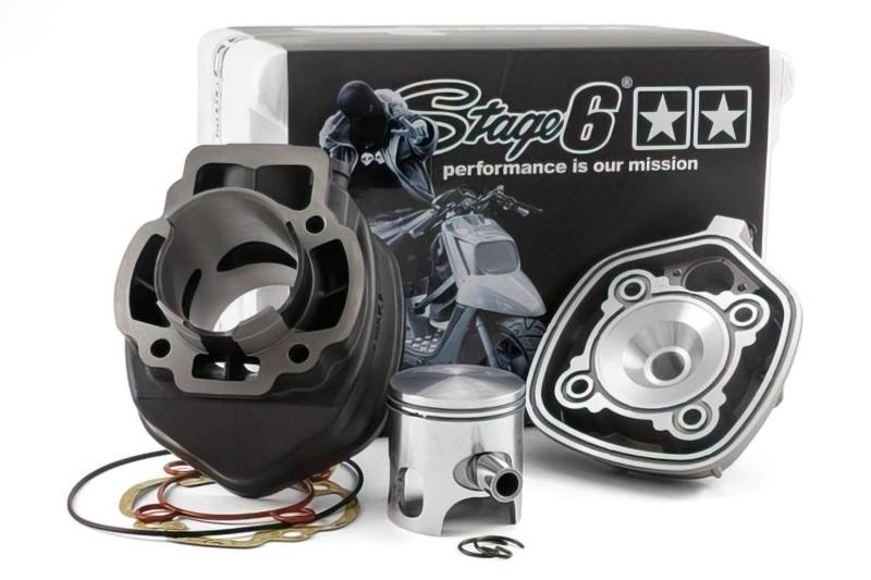 Zylinder Kit Stage6 Streetrace 70cc, Piaggio LC von Stage6