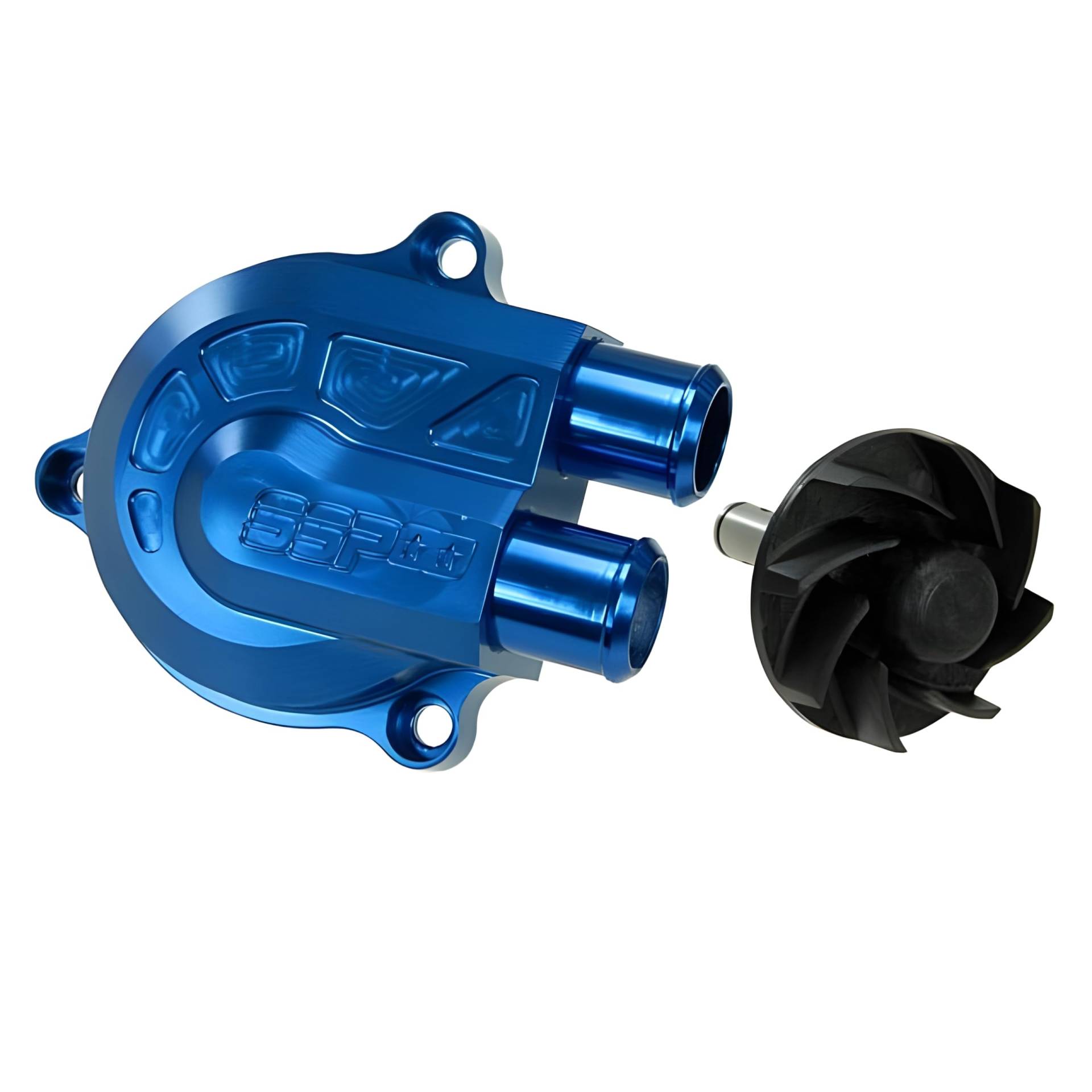 Wasserpumpe Stage6 CNC Racing Type +40% Minarelli LC Blau eloxiert Wasserpumpe Stage6 CNC Racing Type +40% Minarelli LC Blau eloxiert von Stage6