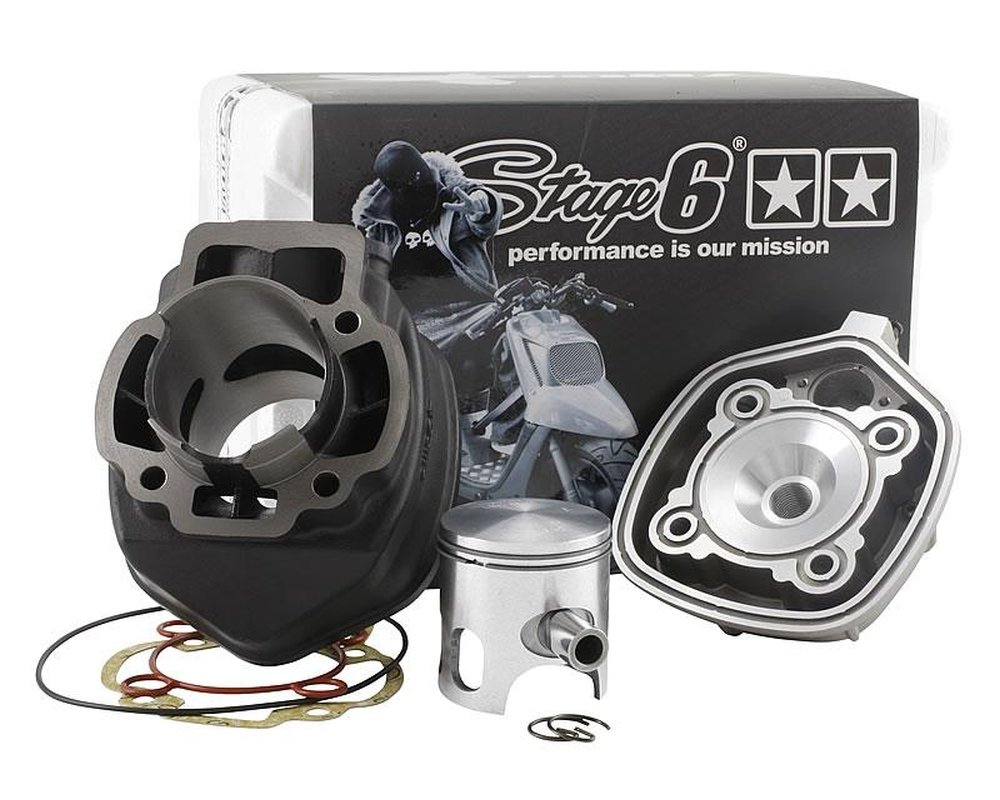Zylinder Kit STAGE6 Streetrace 70ccm - DERBI GP1 Racing 50 TYP:PR Zylinder Kit STAGE6 Streetrace 70ccm - DERBI GP1 Racing 50 TYP:PR von Stage6