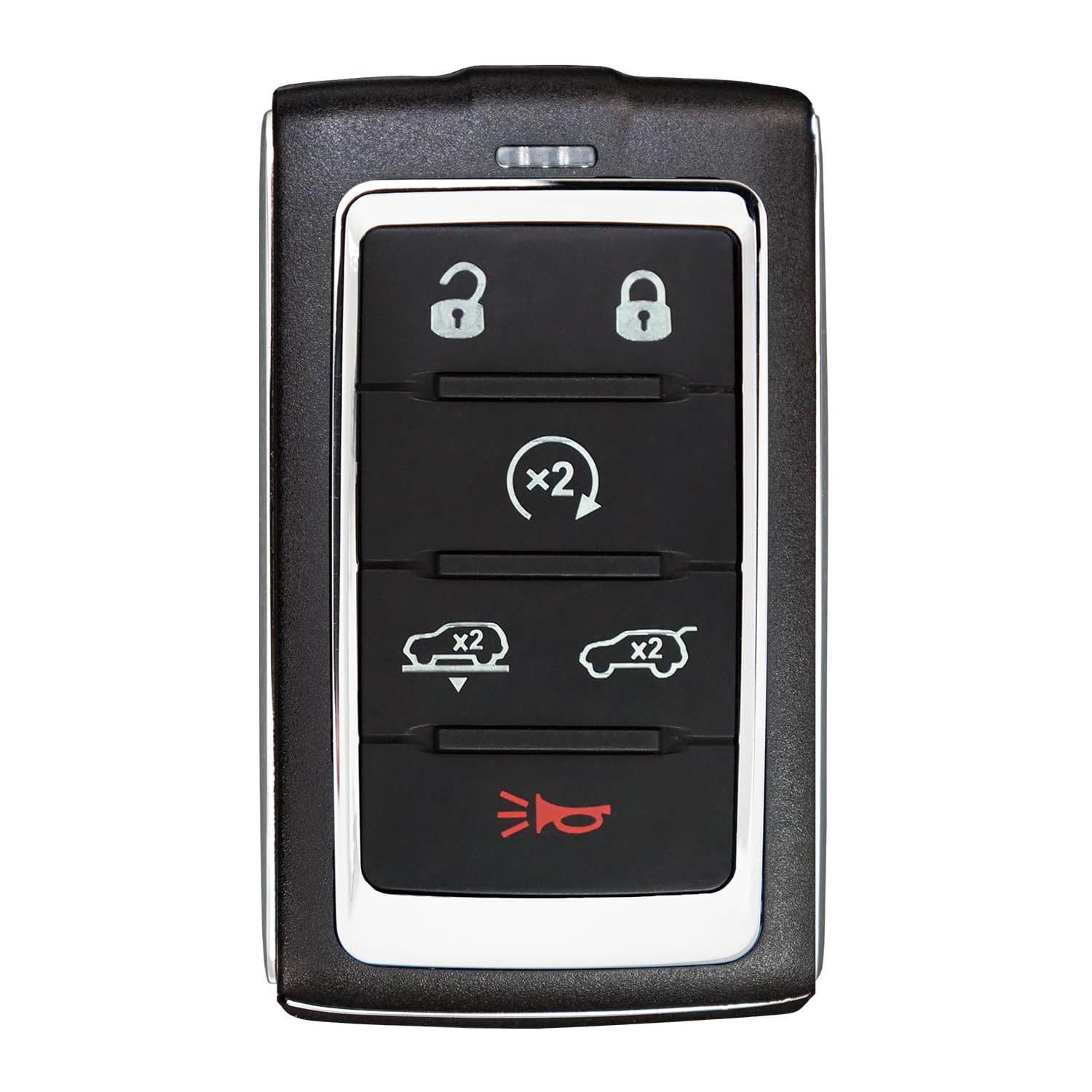 StandardAutoPart Smart Key Keyless Entry Remote Compatible with Jeep Grand Wagoneer Grand Cherokee 2021 2022 2013 M3NWXF0B1 685169738AA (6 Button) von StandardAutoPart
