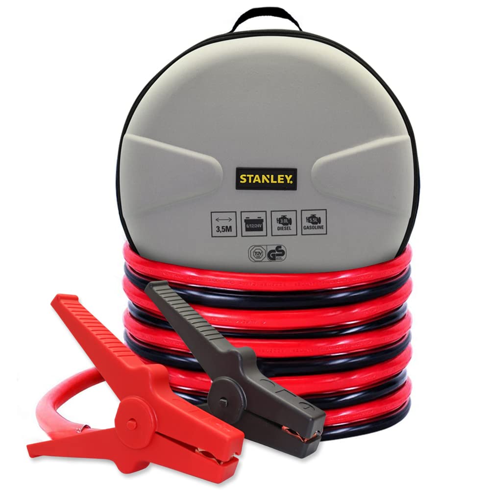STANLEY 201874 ÜBERBRÜCKUNGSKABEL 25 mm² 3,5M Starthilfekabel Dieselmotoren & Benzinmotoren STANLEY 201874 ÜBERBRÜCKUNGSKABEL 25 mm² 3,5M Starthilfekabel Dieselmotoren & Benzinmotoren von STANLEY