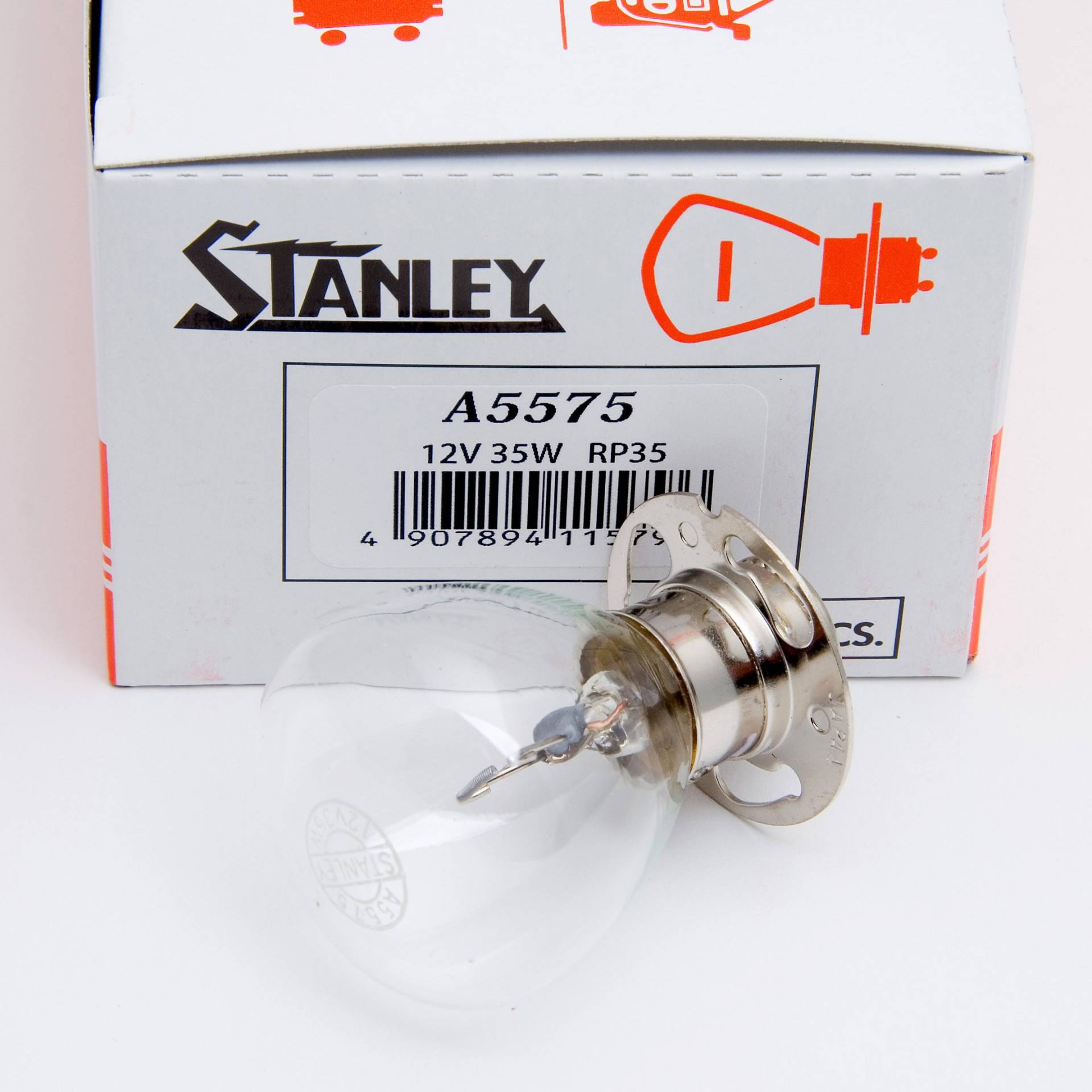 Stanley A5575 12V 35W RP35 Clear Auto Bulb Plain Box = 1 BULB von Stanley