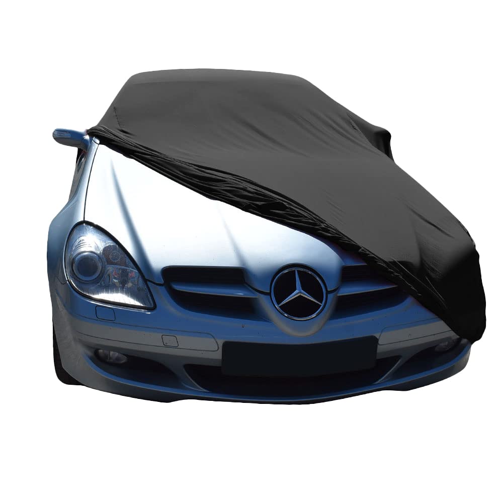 AUTOABDECKUNG SCHWARZ Mercedes-Benz SLK-Class (R171) SCHUTZHÜLLE ABDECKPLANE von Star Cover