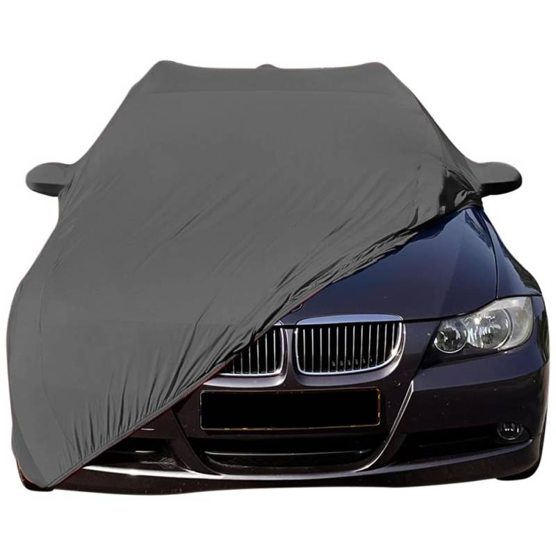 Star Cover Indoor Autoabdeckung kompatibel mit BMW 3-Series Touring (E91) mit Spiegeltaschen SUPER Soft Stretch von Star Cover