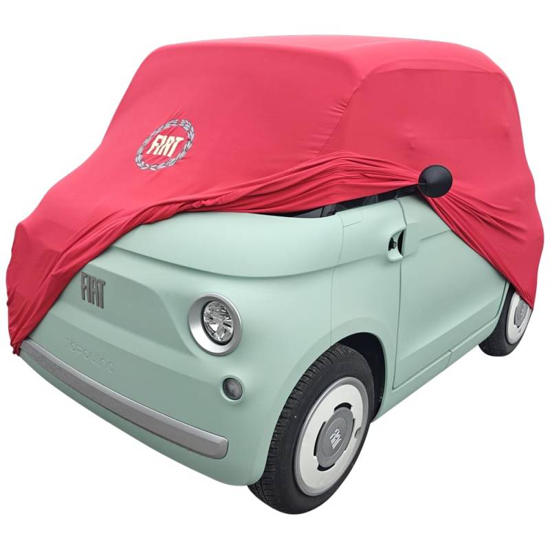 Star Cover Indoor Autoabdeckung kompatibel mit FIAT Topolino New SUPER Soft Stretch von Star Cover