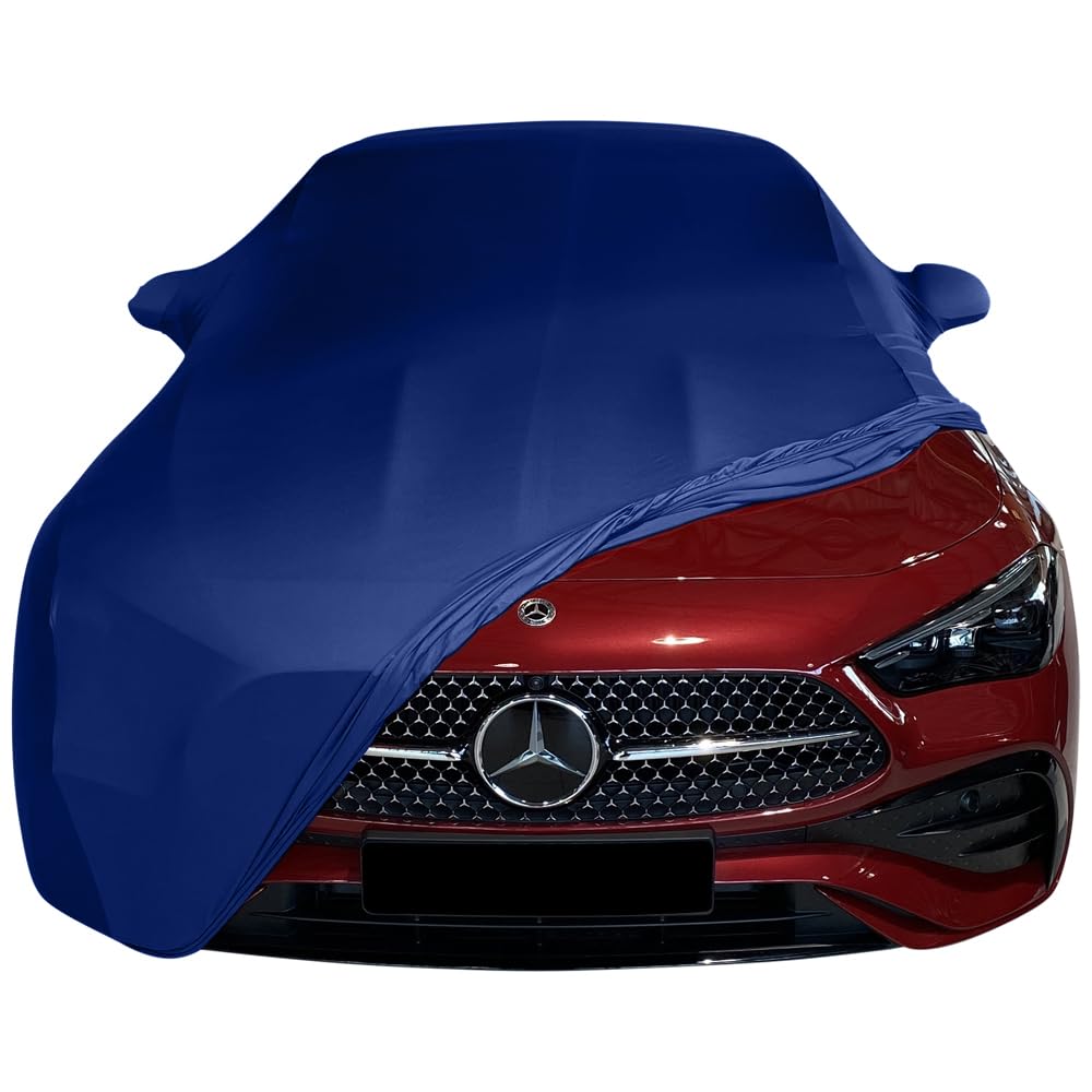 Star Cover Indoor Autoabdeckung kompatibel mit Mercedes-Benz CLE (C236) Coupe mit Spiegeltaschen SUPER Soft Stretch von Star Cover